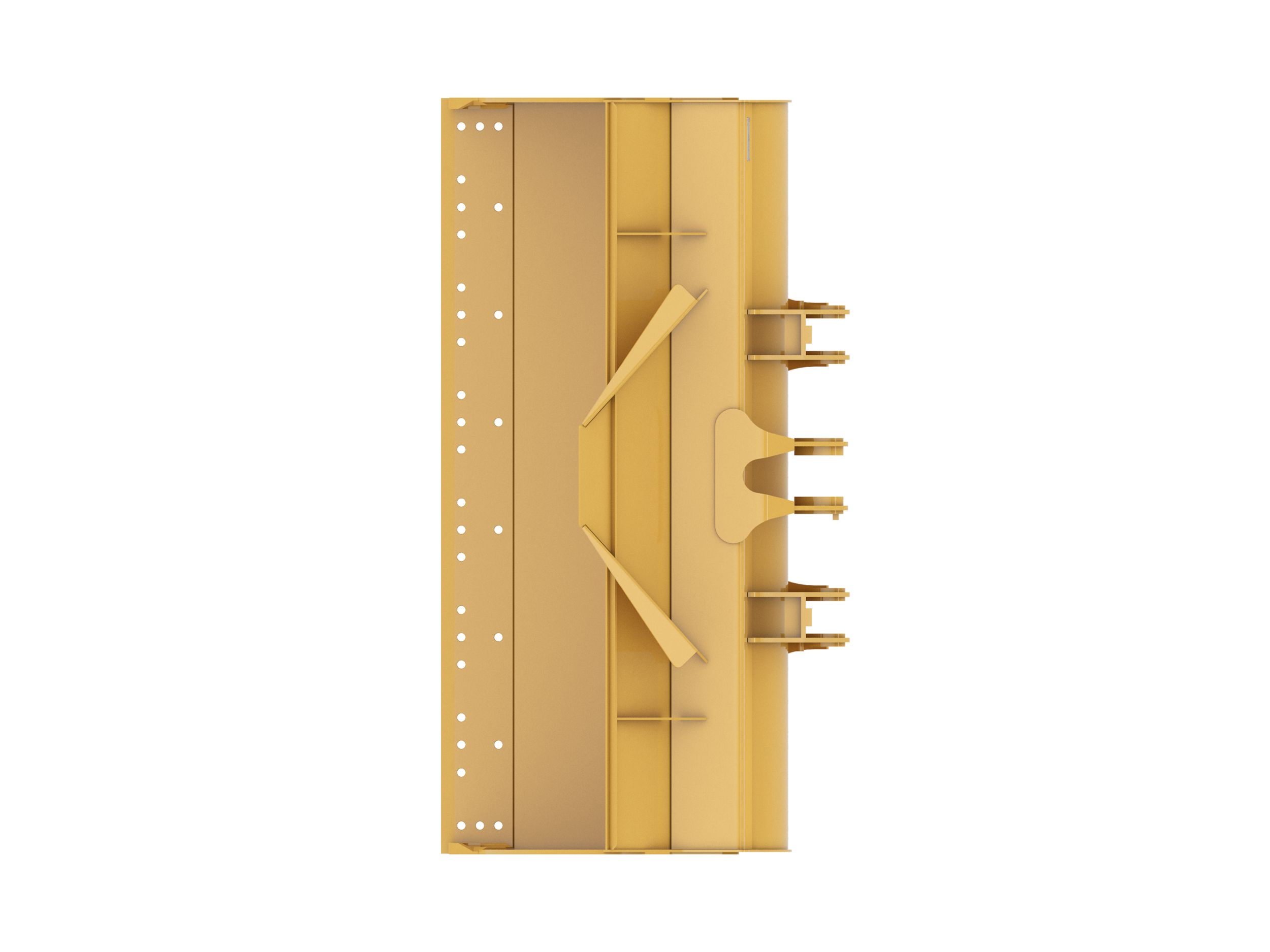 Ковш 2,7 м3 (3,5 ярда3), крепление на пальцах