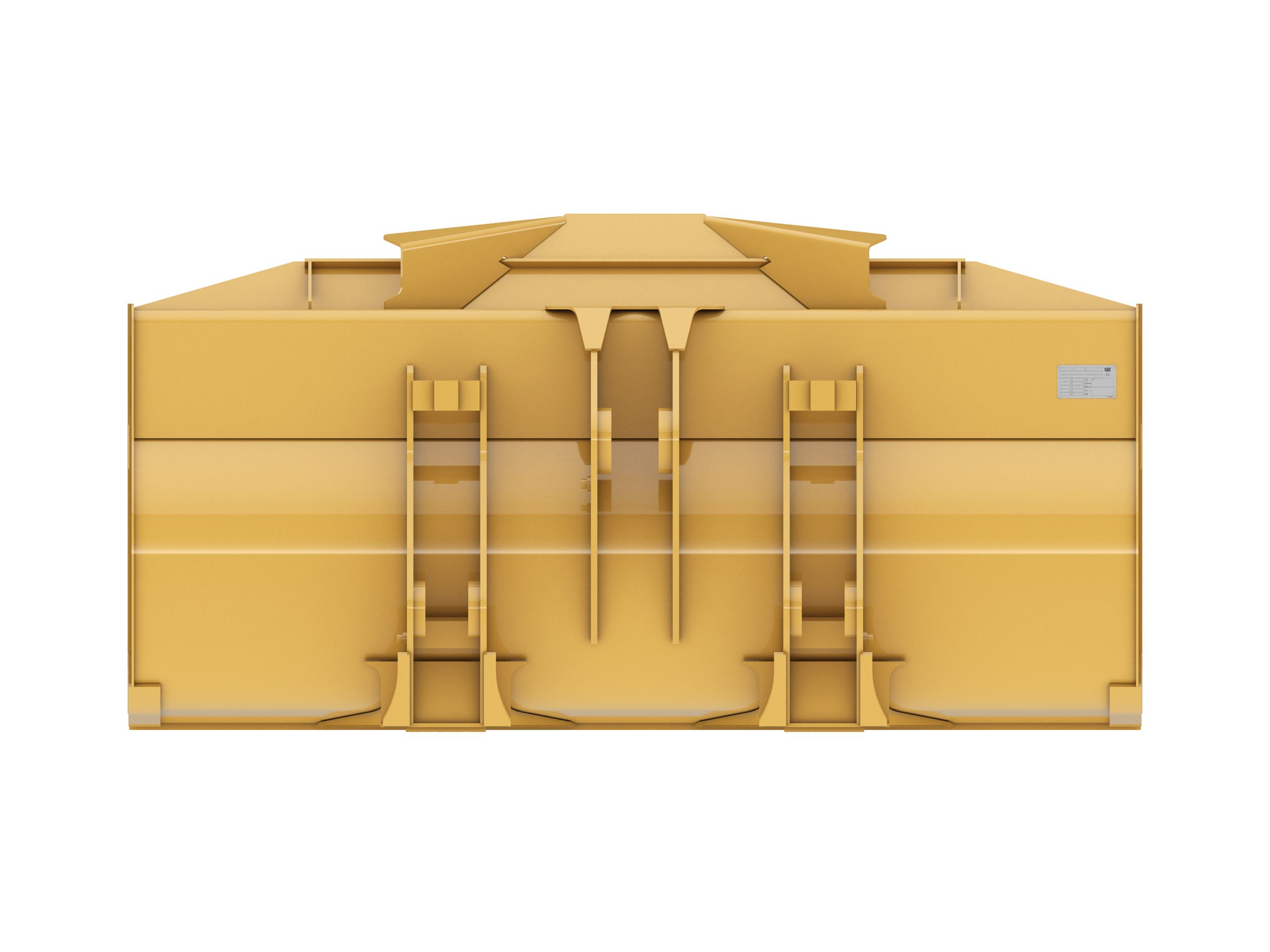 Ковш 2,1 м3 (2,7 ярда3), крепление на пальцах