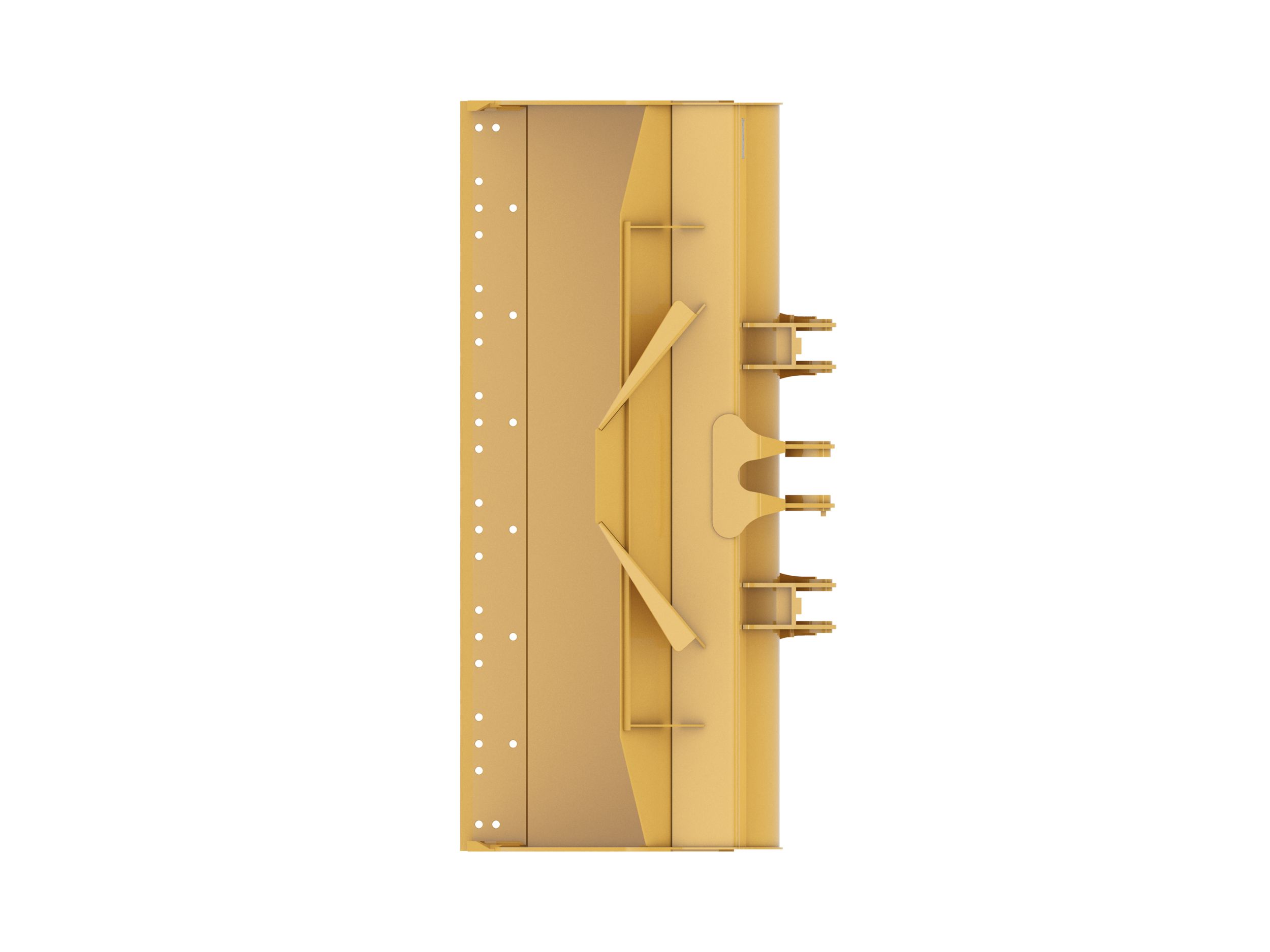 Ковш 2,7 м3 (3,5 ярда3), крепление на пальцах