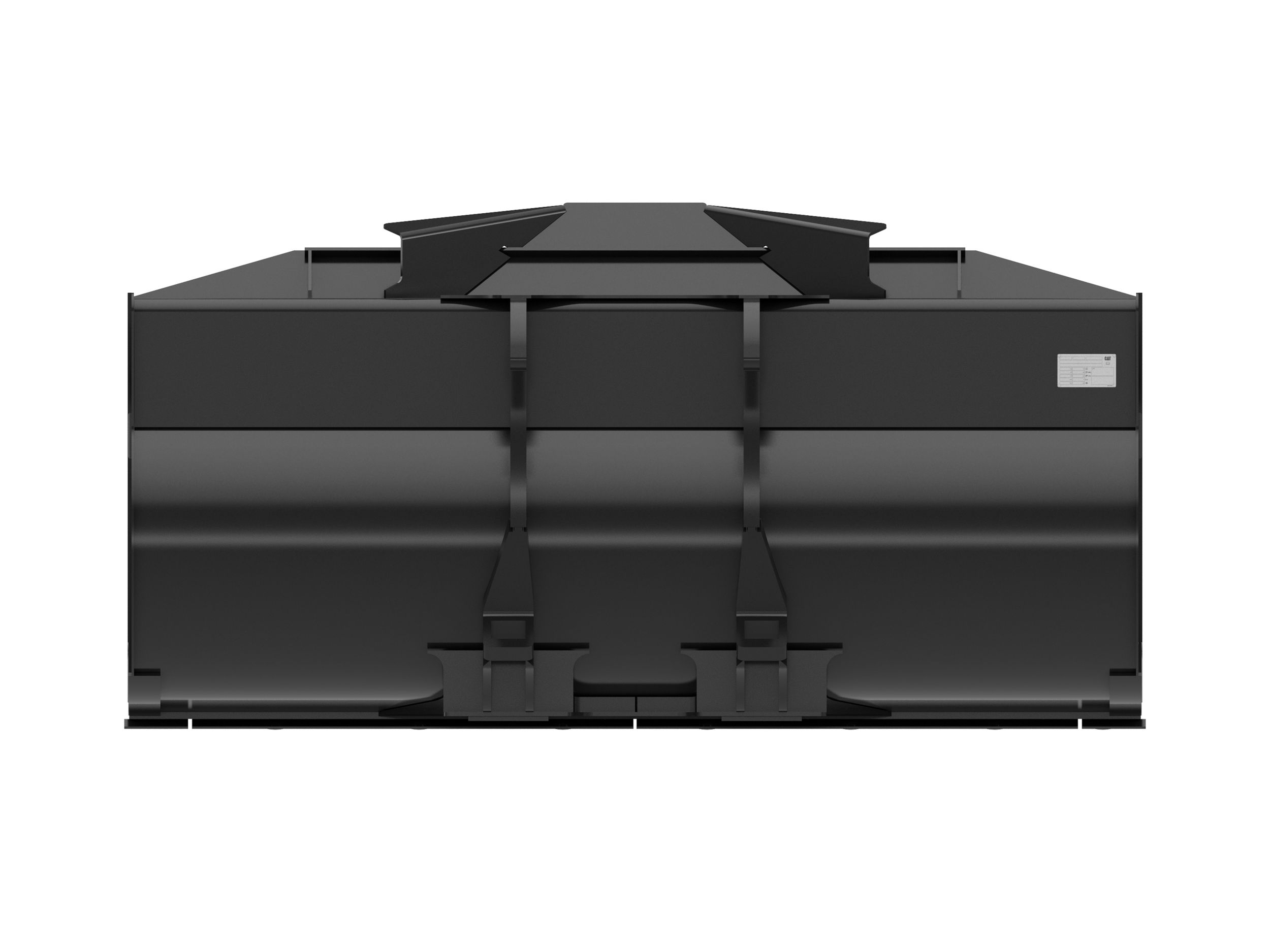 2.1 m3 (2.7 yd3), 2550 mm (100 in), Fusion™ Coupler, Base Edge 