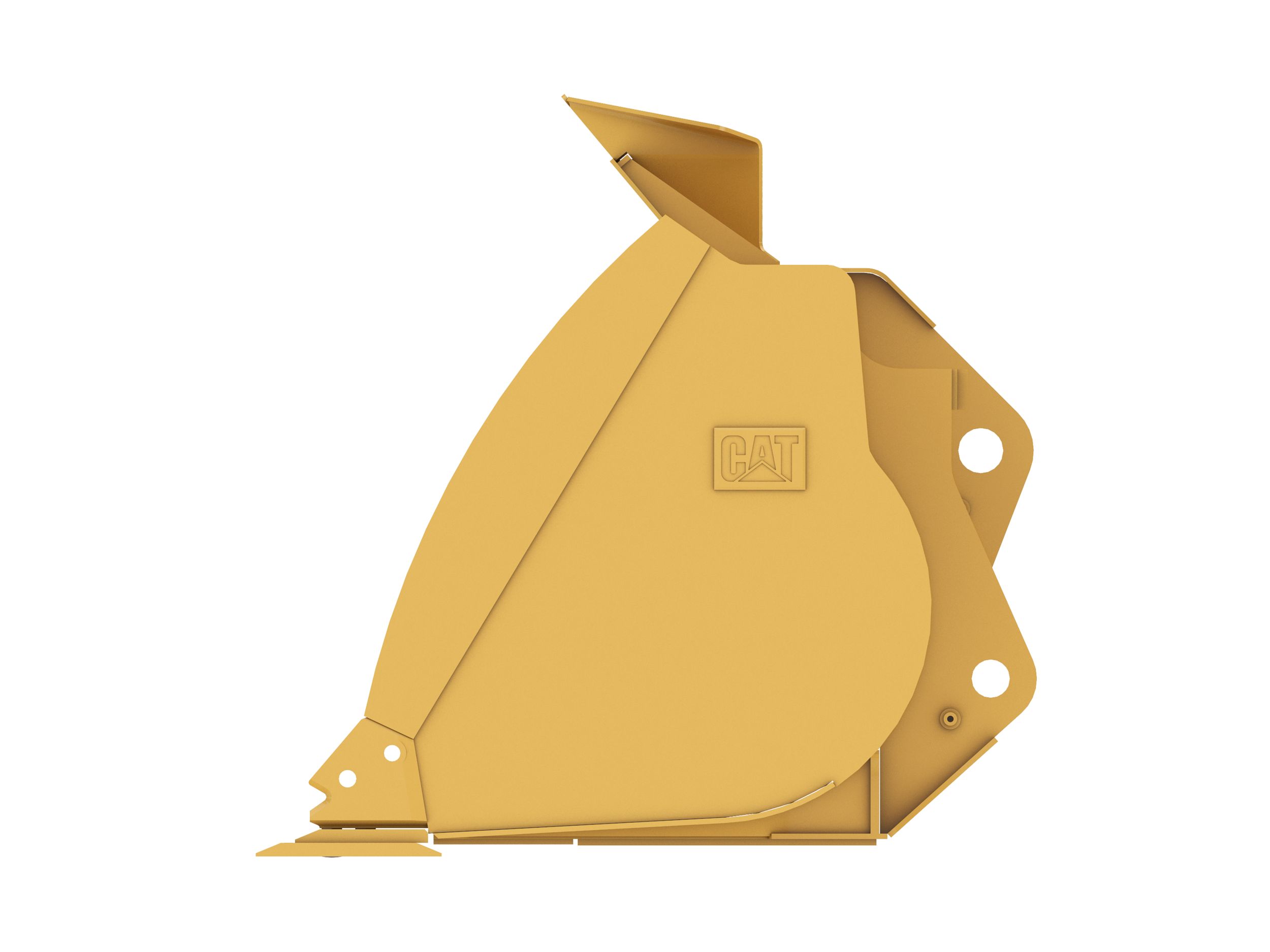 2.5 m3 (3.2 yd3), 2550 mm (100 in), Pin On, Bolt-On Cutting Edge 