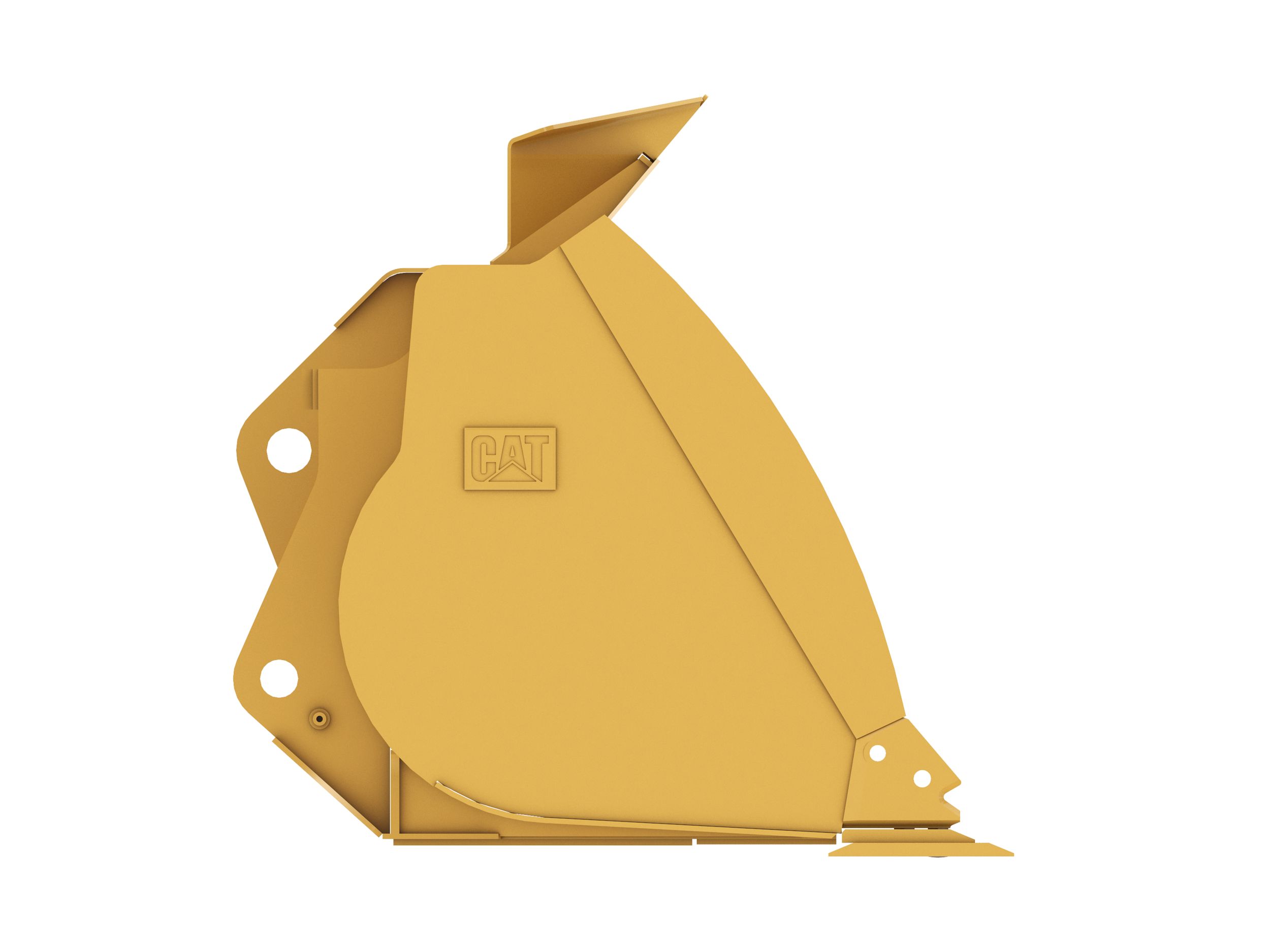 2.5 m3 (3.2 yd3), 2550 mm (100 in), Pin On, Bolt-On Cutting Edge 