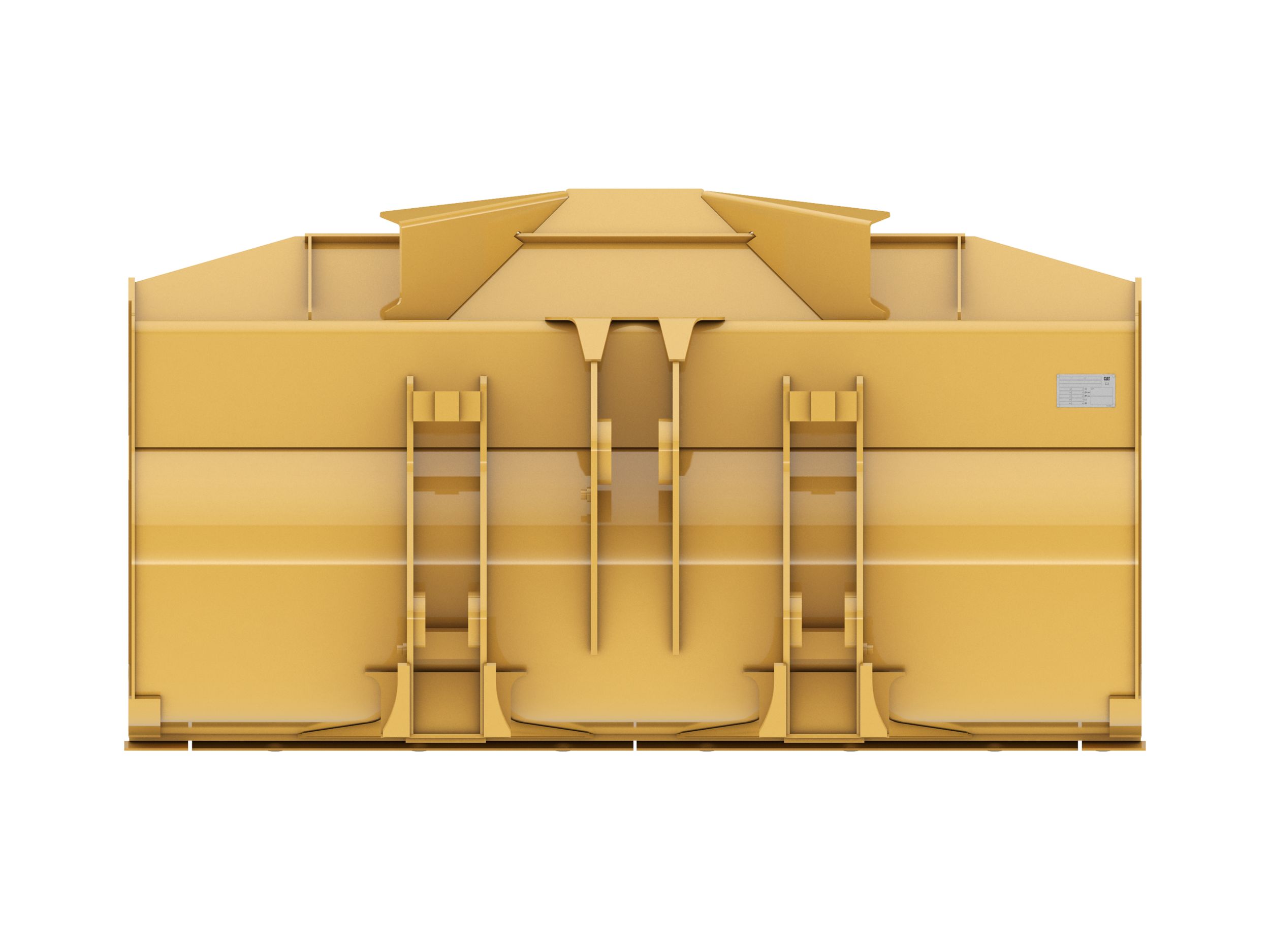 2.5 m3 (3.2 yd3), 2550 mm (100 in), Pin On, Bolt-On Cutting Edge 