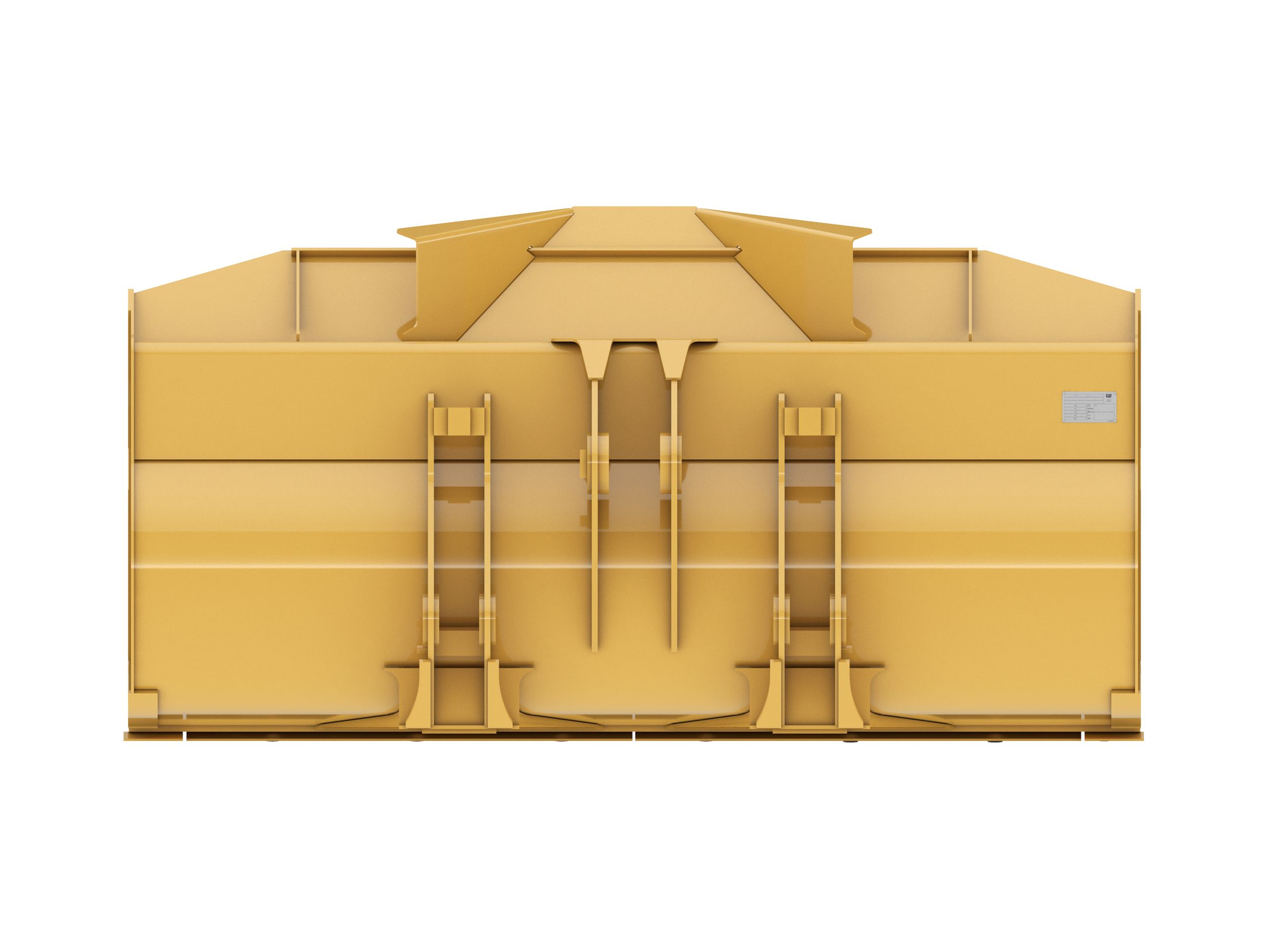 2.9 m3 (3.8 yd3), 2750 mm (108 in), Pin On, Base Edge 