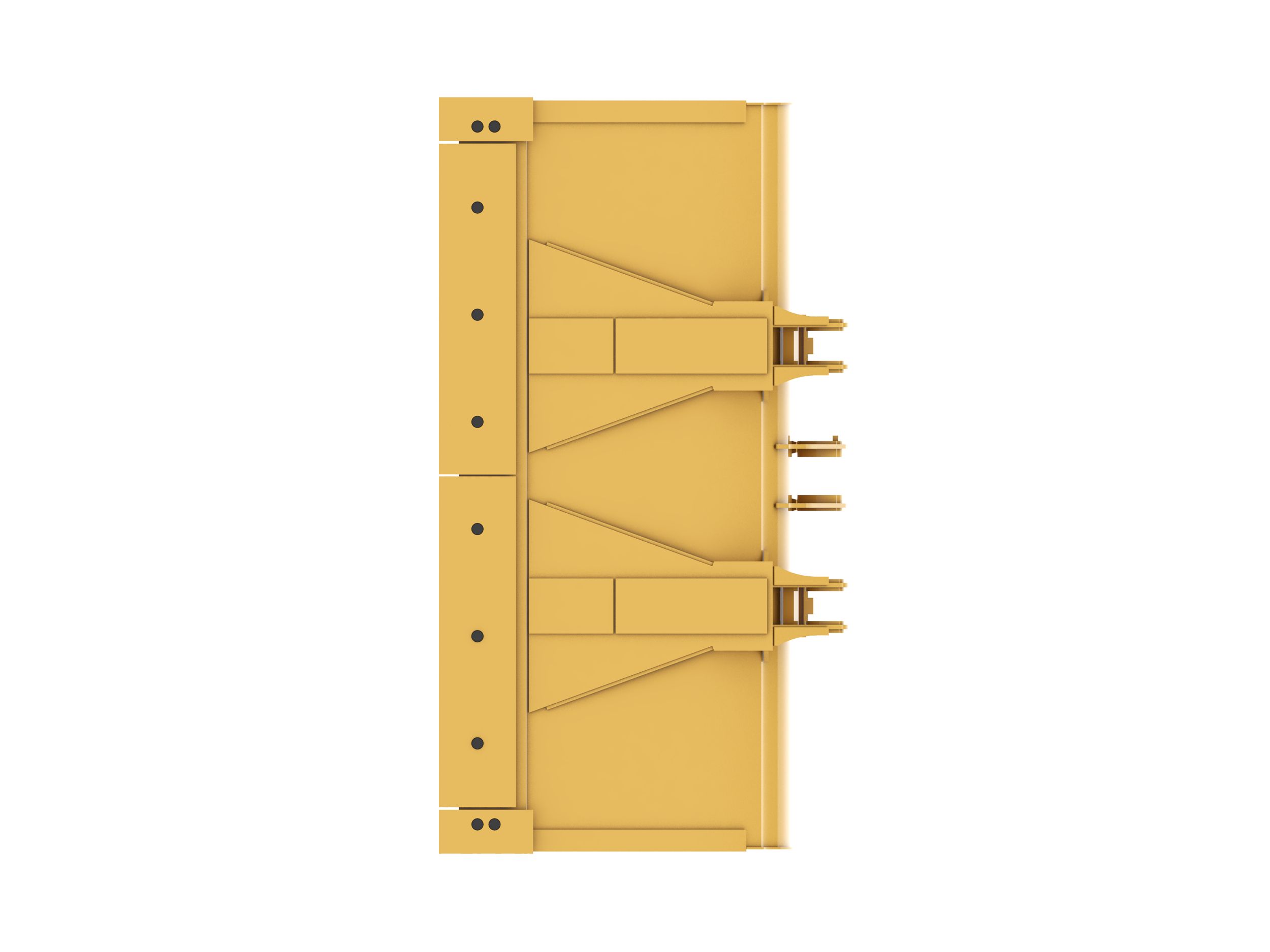 2.9 m3 (3.8 yd3), 2750 mm (108 in), Pin On, Base Edge 