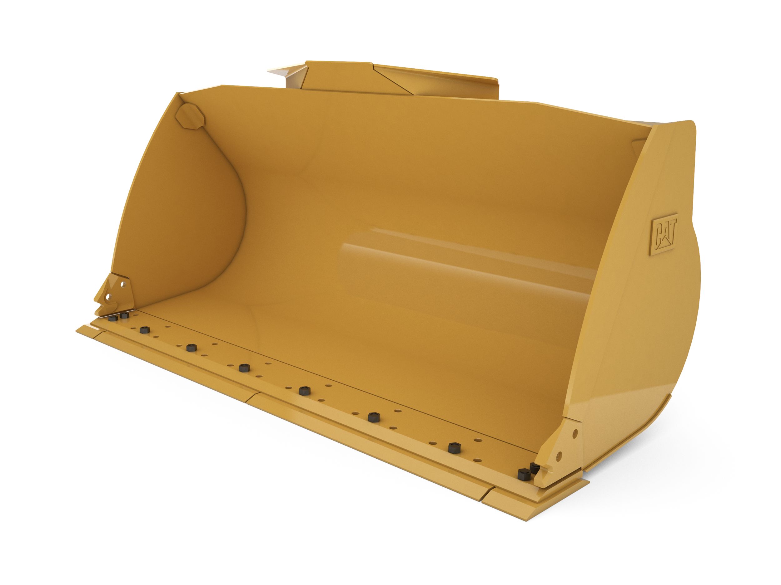 1.9 m3 (2.5 yd3), 2550 mm (100 in), Pin On, Base Edge 