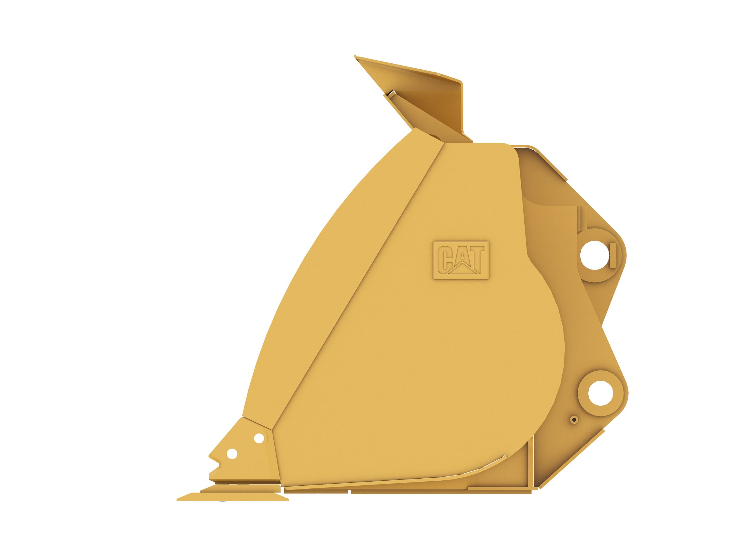 Ковш 2,5 м3 (3,2 ярда3) с пальцевым креплением и режущей кромкой с болтовым креплением