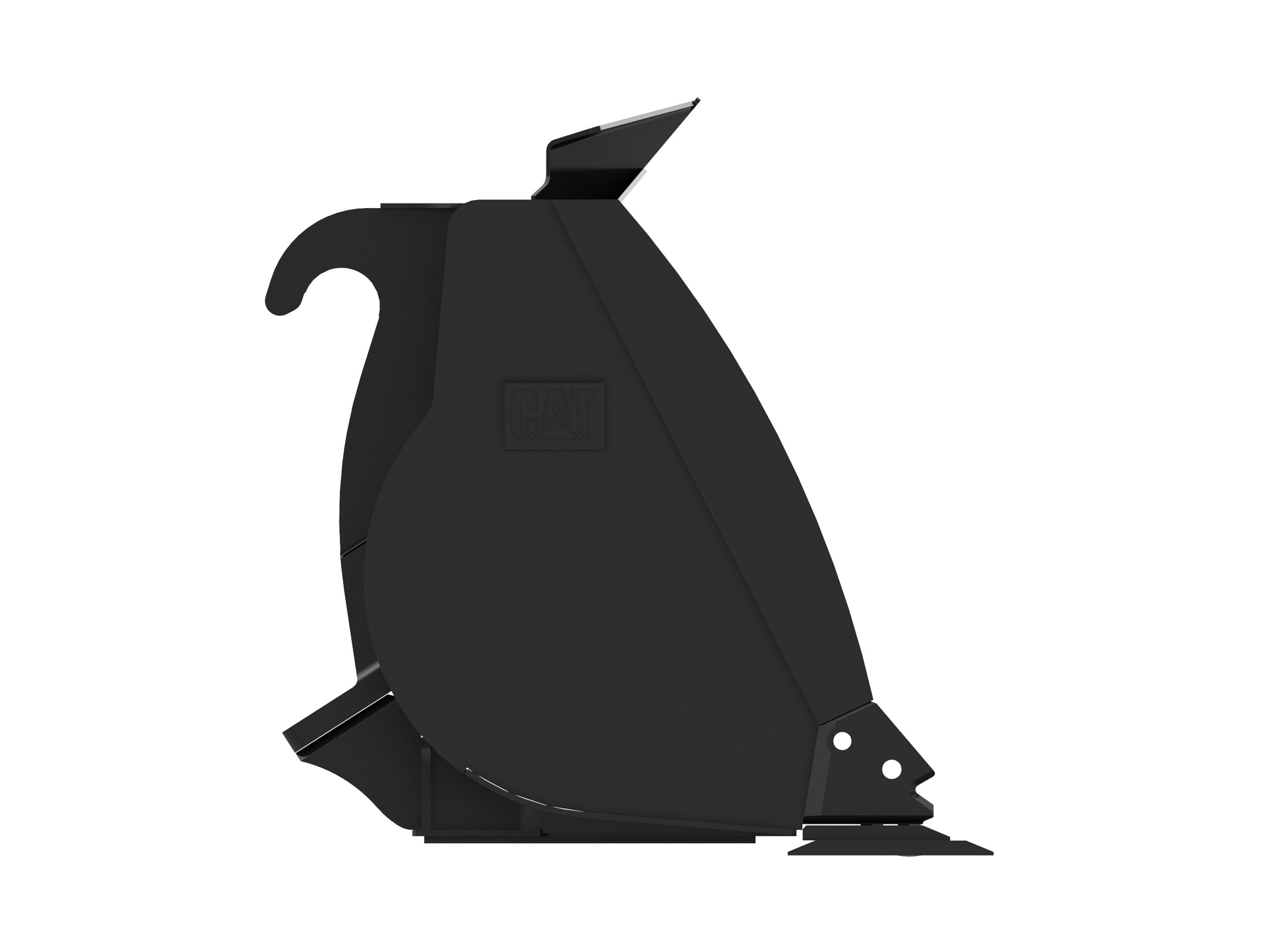 1.9 m3 (2.5 yd3), 2550 mm (100 in), Fusion™ Coupler, Base Edge 