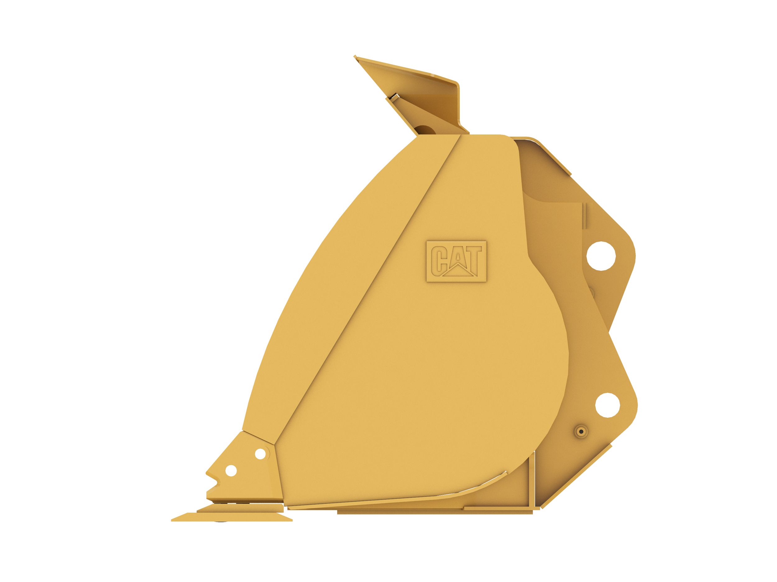 2.1 m3 (2.7 yd3), 2550 mm (100 in), Pin On, Base Edge 