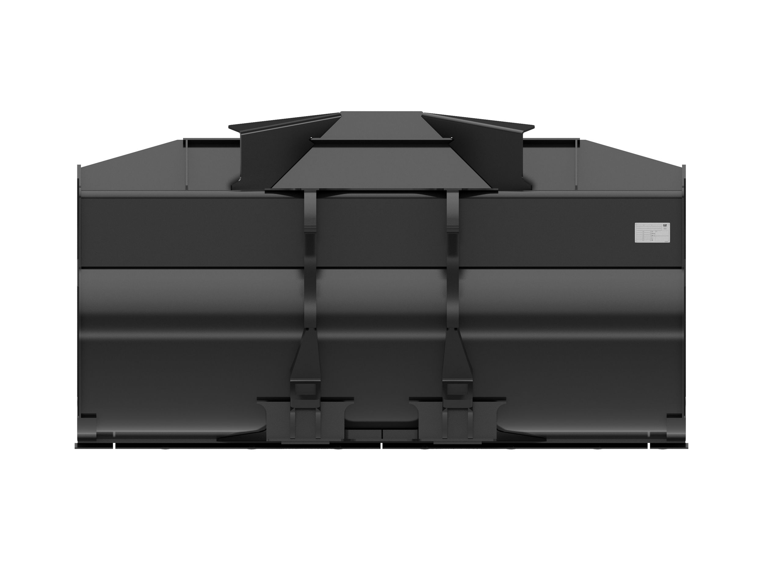 2.5 m3 (3.2 yd3), 2550 mm (100 in), Fusion™ Coupler, Base Edge 