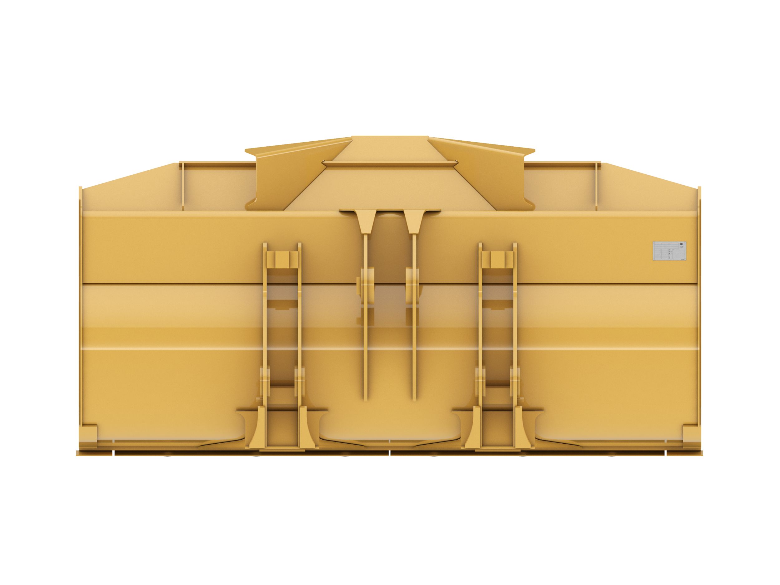 2.7 m3 (3.5 yd3), 2750 mm (108 in), Pin On, Bolt-On Cutting Edge 