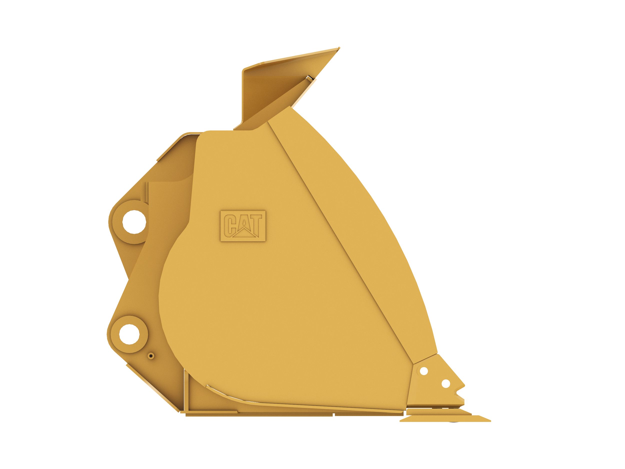 2.7 m3 (3.5 yd3), 2750 mm (108 in), Pin On, Bolt-On Cutting Edge 