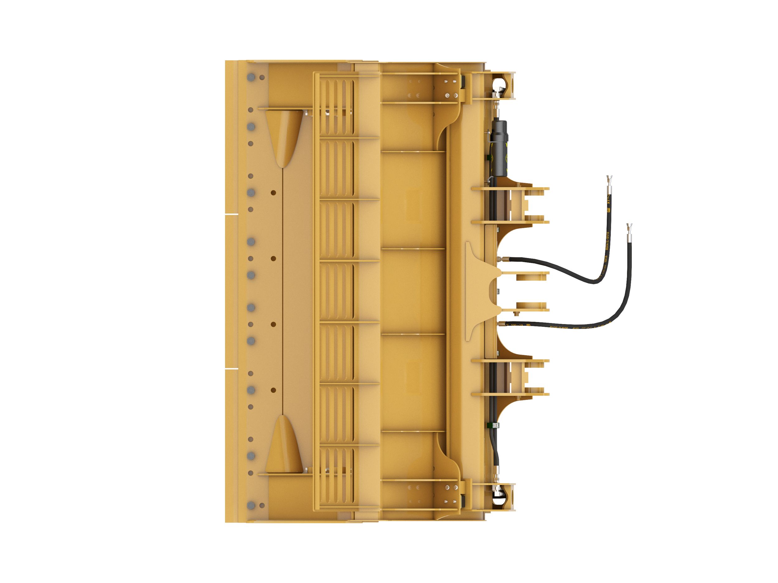 Ковш 3,0 м3 (3,9 ярда3), крепление на пальцах, режущая кромка с болтовым креплением