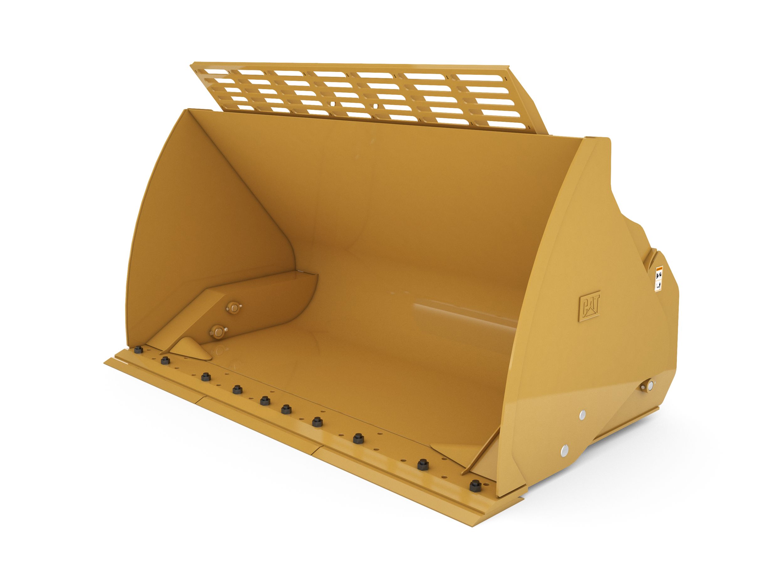 Ковш 5,0 м3 (6,5 ярда3), крепление на пальцах, режущая кромка с болтовым креплением