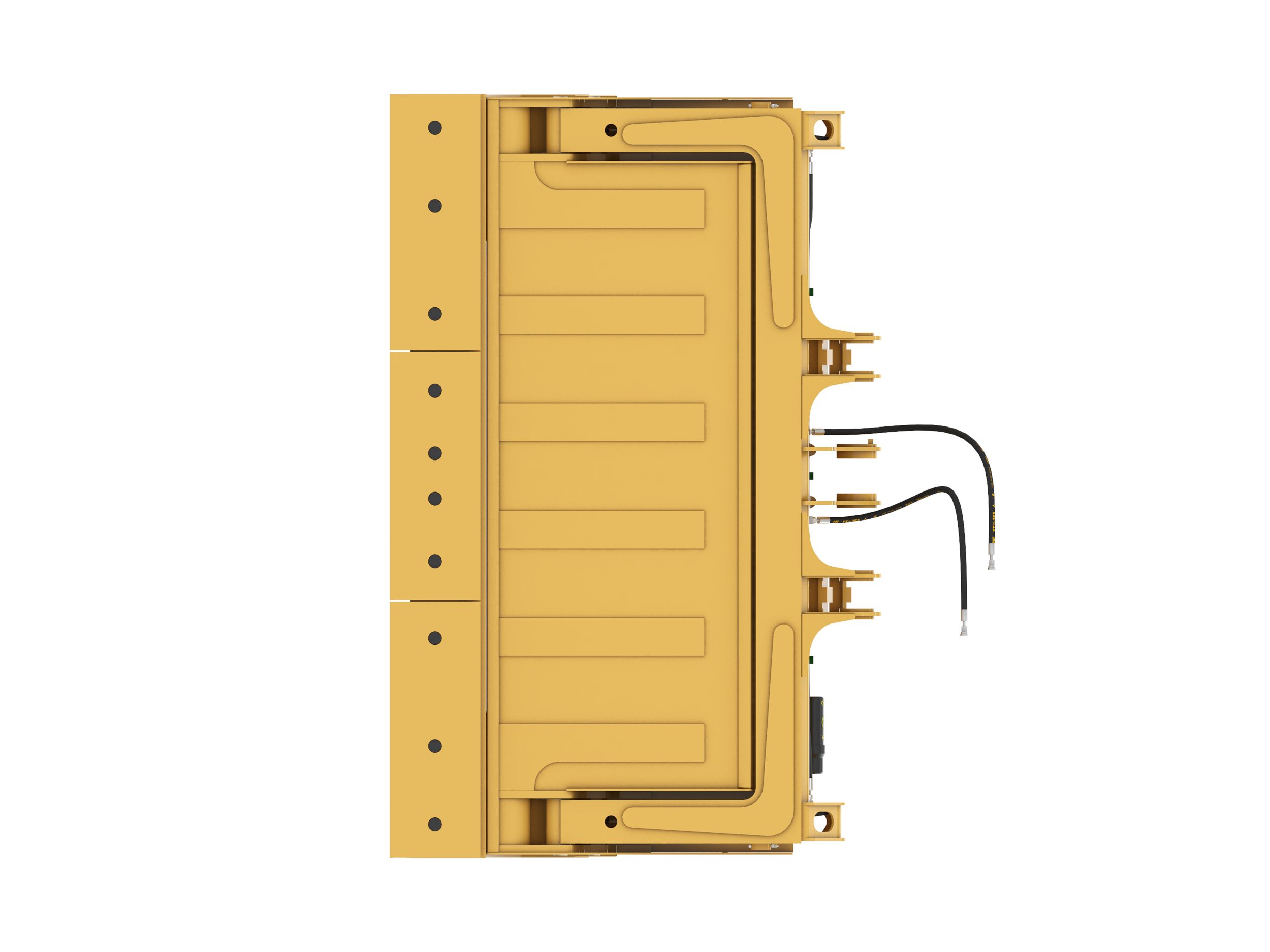 Ковш 5,0 м3 (6,5 ярда3), крепление на пальцах, режущая кромка с болтовым креплением