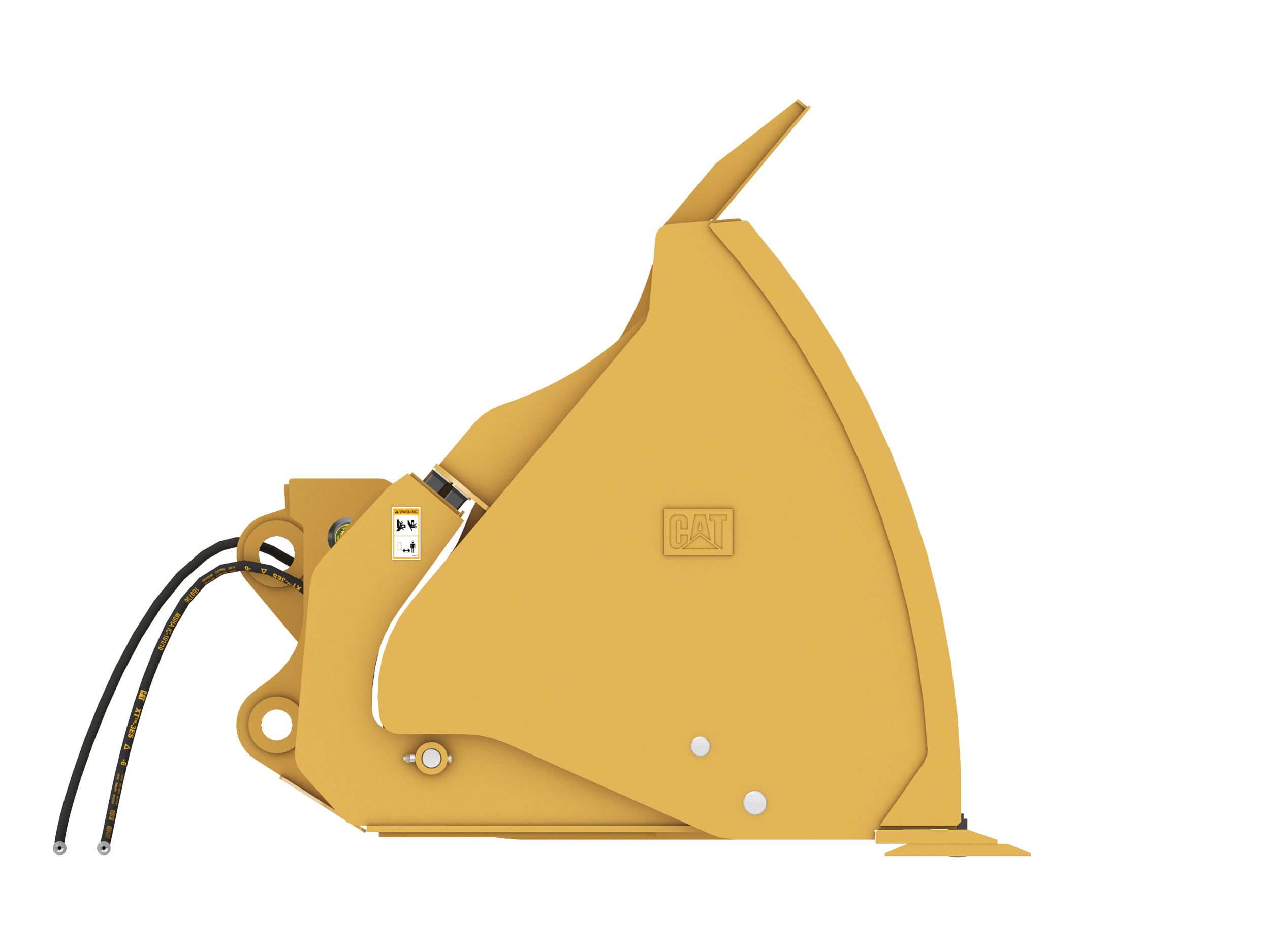 Ковш 5,0 м3 (6,5 ярда3), крепление на пальцах, режущая кромка с болтовым креплением