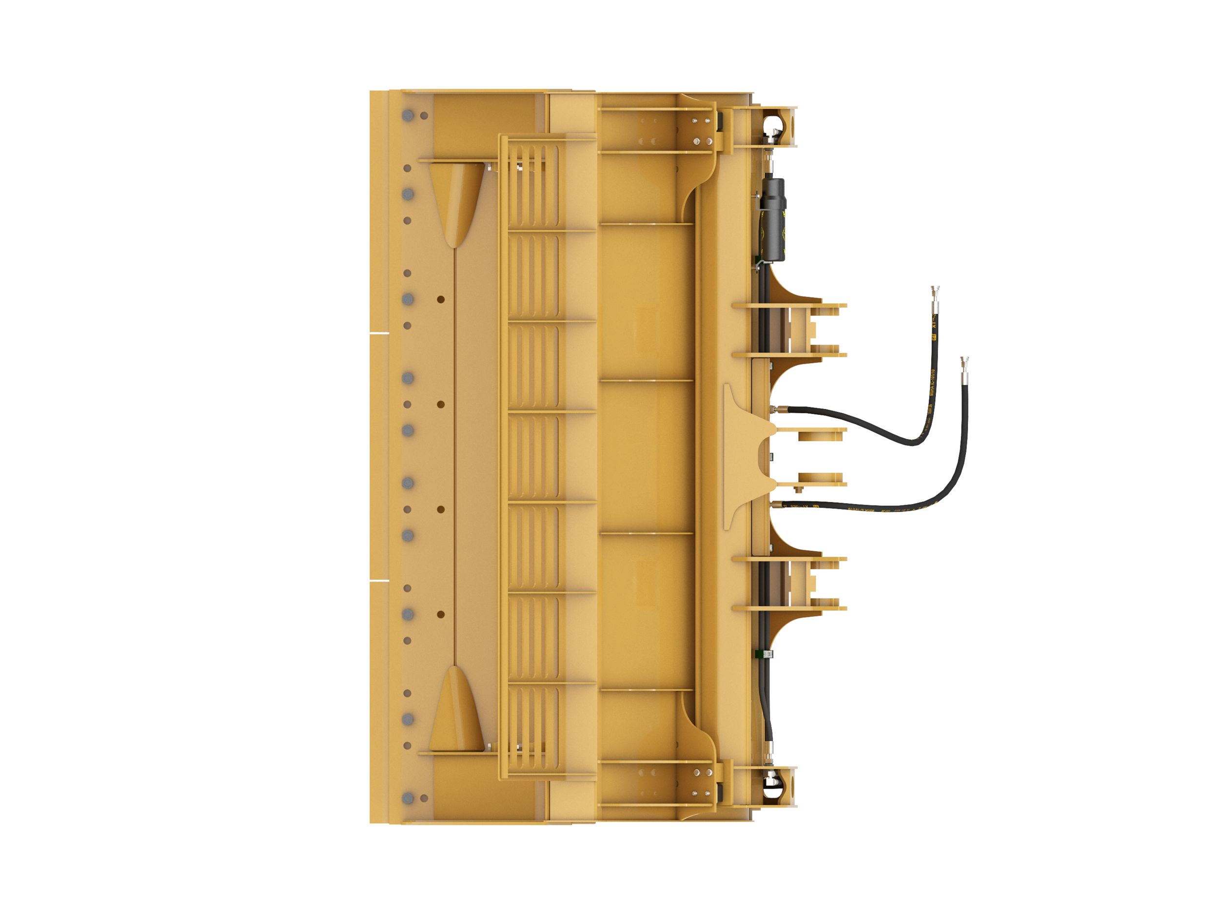 Ковш 3,5 м3 (4,6 ярда3), крепление на пальцах, режущая кромка с болтовым креплением