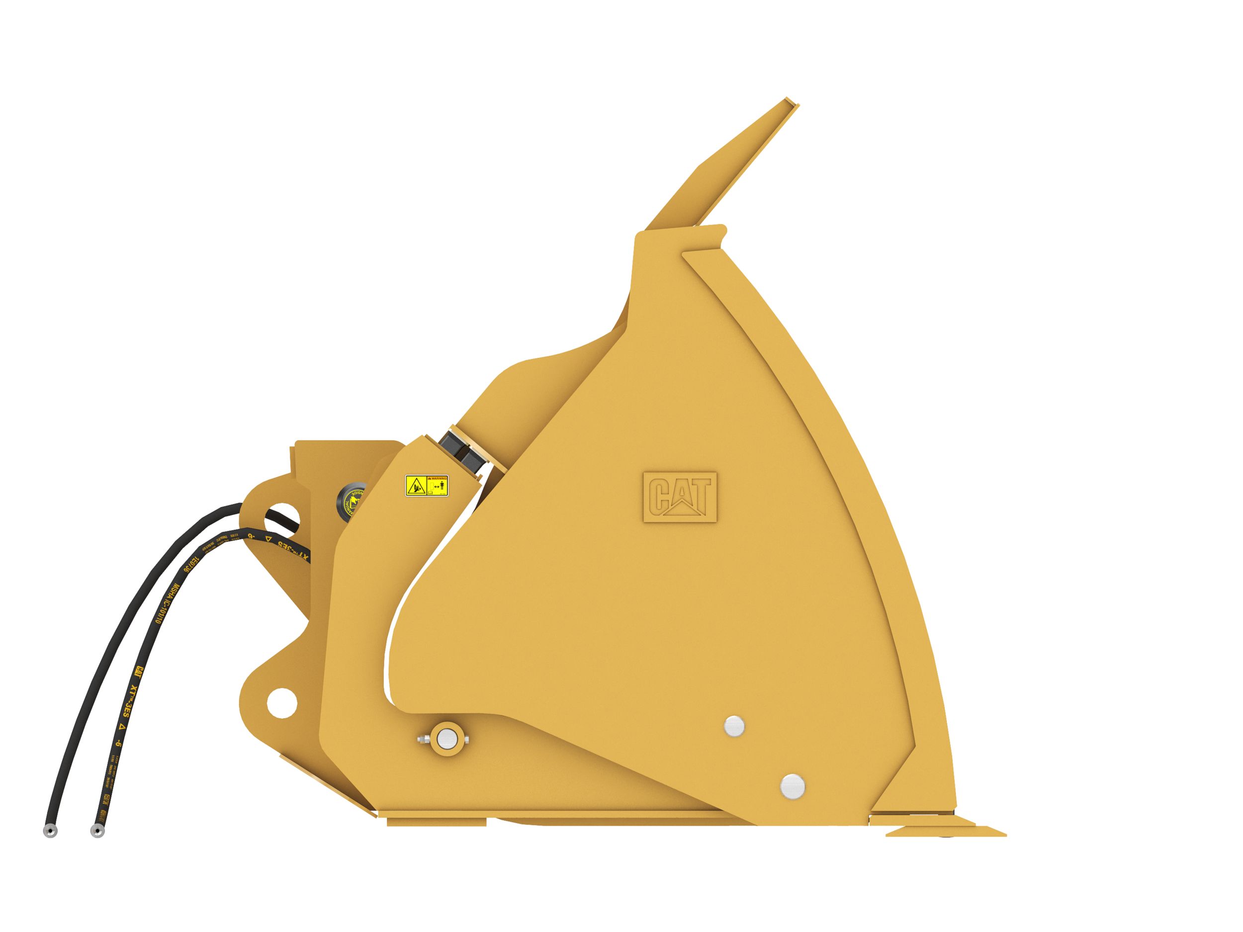 Ковш 3,5 м3 (4,6 ярда3), крепление на пальцах, режущая кромка с болтовым креплением