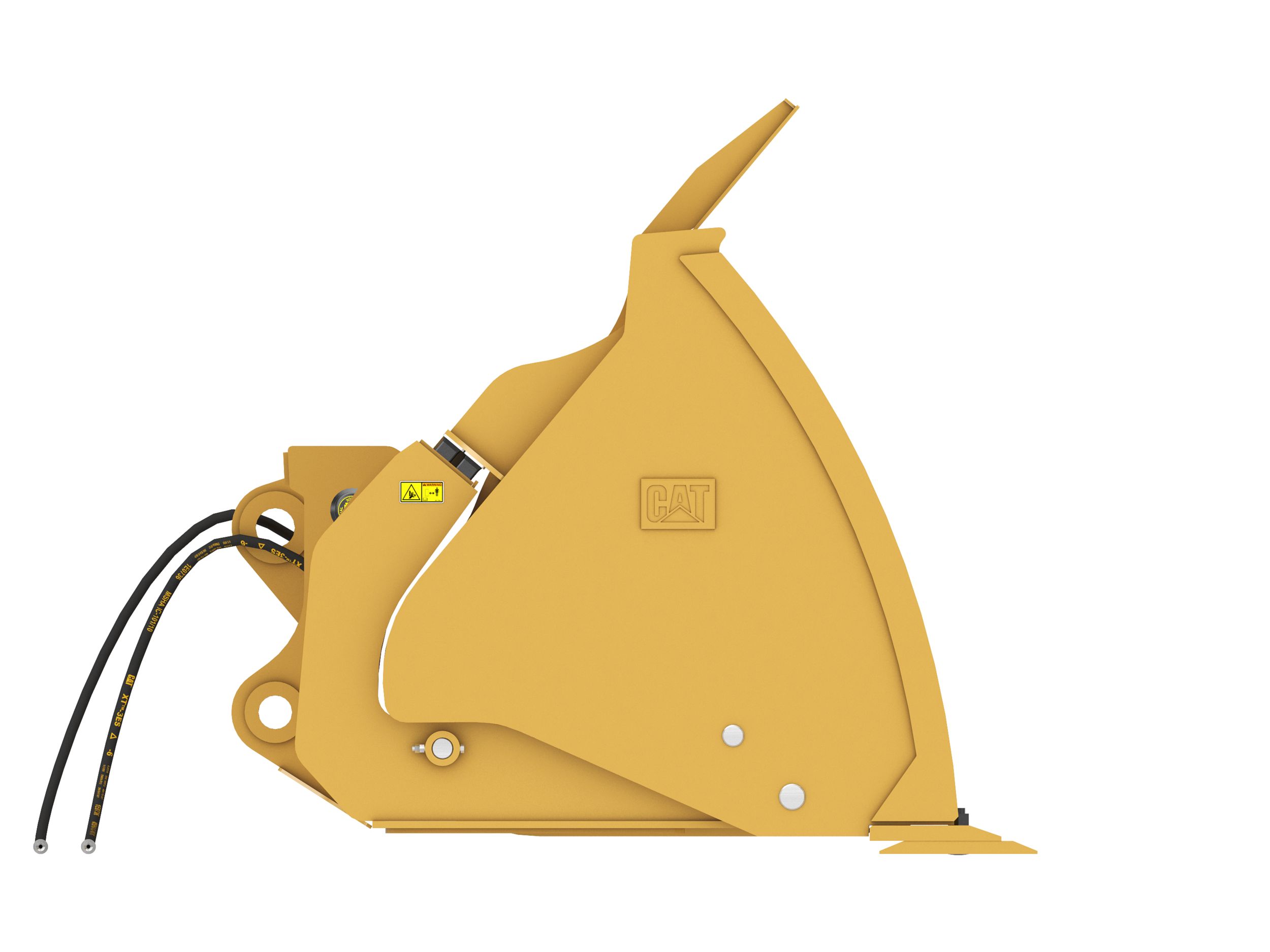 Ковш 4,1 м3 (5,4 ярда3), крепление на пальцах, режущая кромка с болтовым креплением