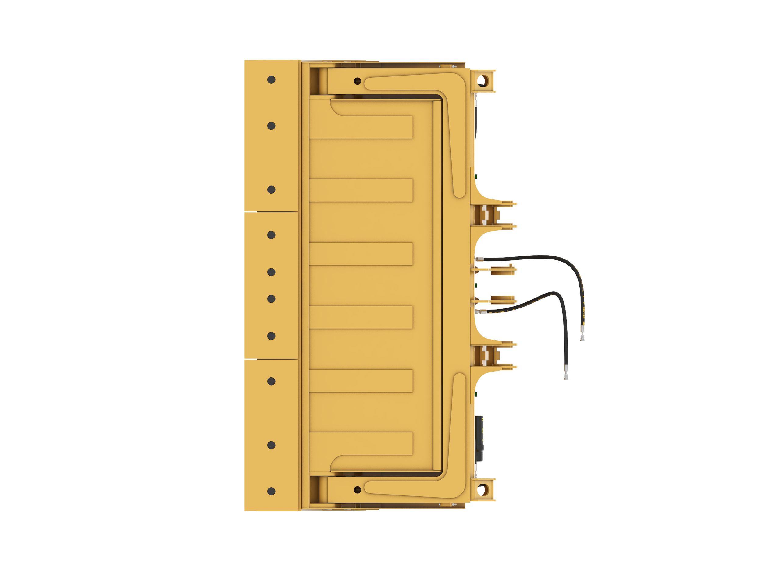 Ковш 4,1 м3 (5,4 ярда3), крепление на пальцах, режущая кромка с болтовым креплением
