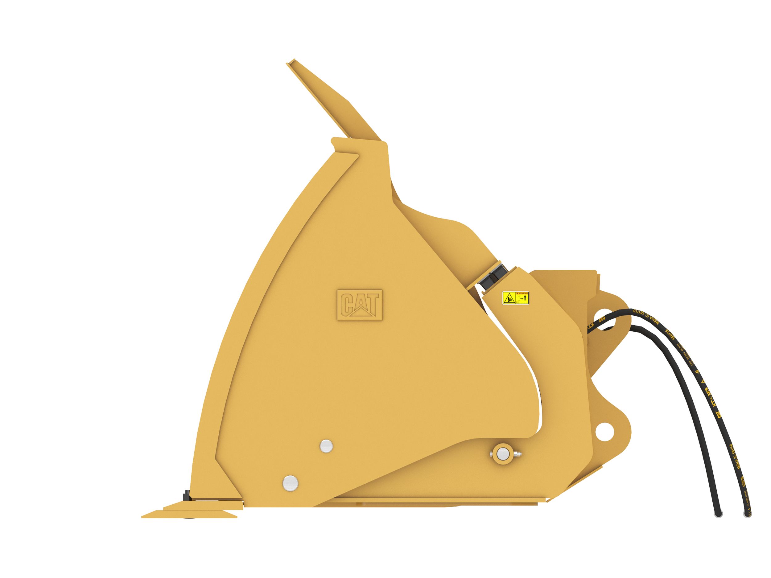 Ковш 4,1 м3 (5,4 ярда3), крепление на пальцах, режущая кромка с болтовым креплением