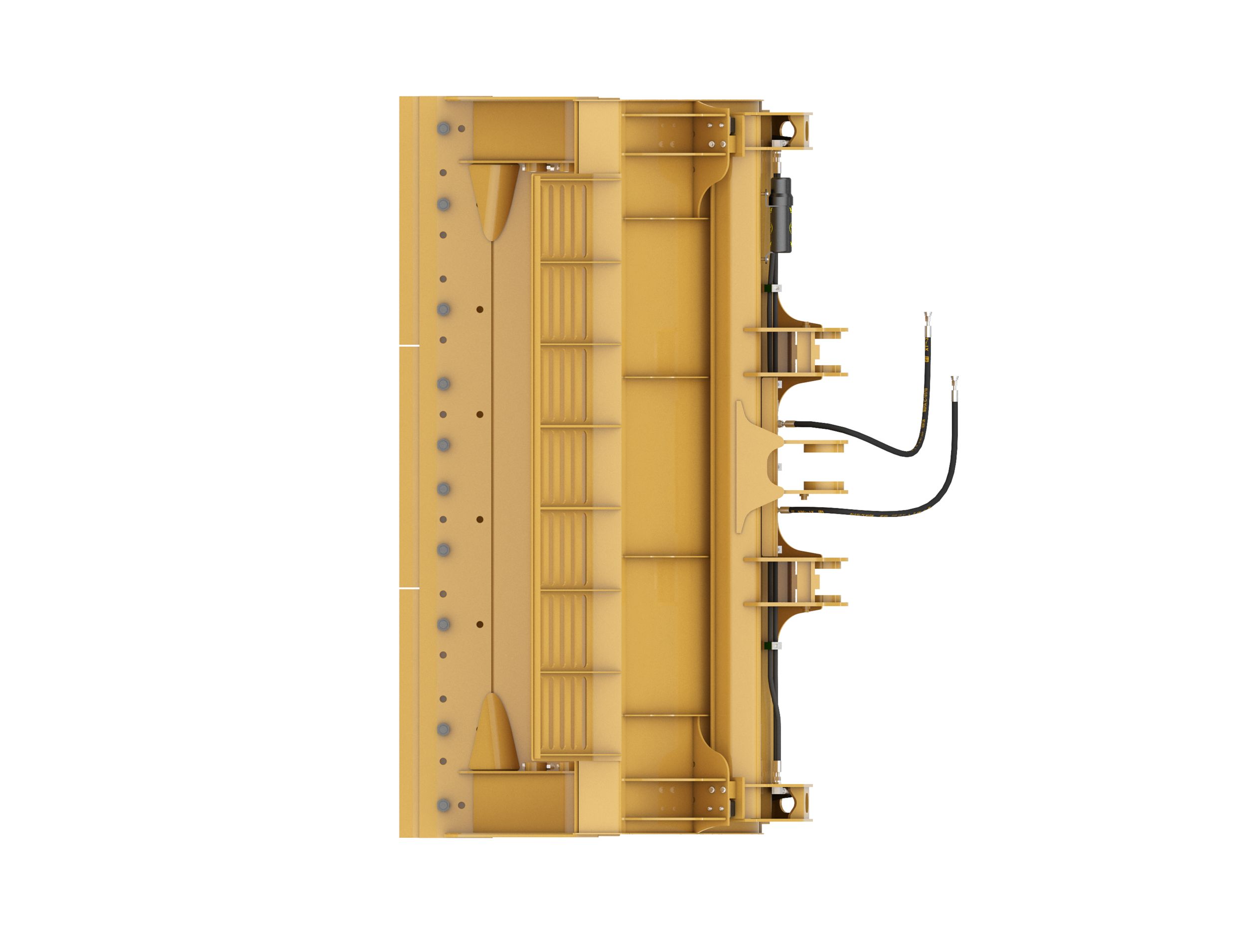Ковш 4,1 м3 (5,4 ярда3), крепление на пальцах, режущая кромка с болтовым креплением
