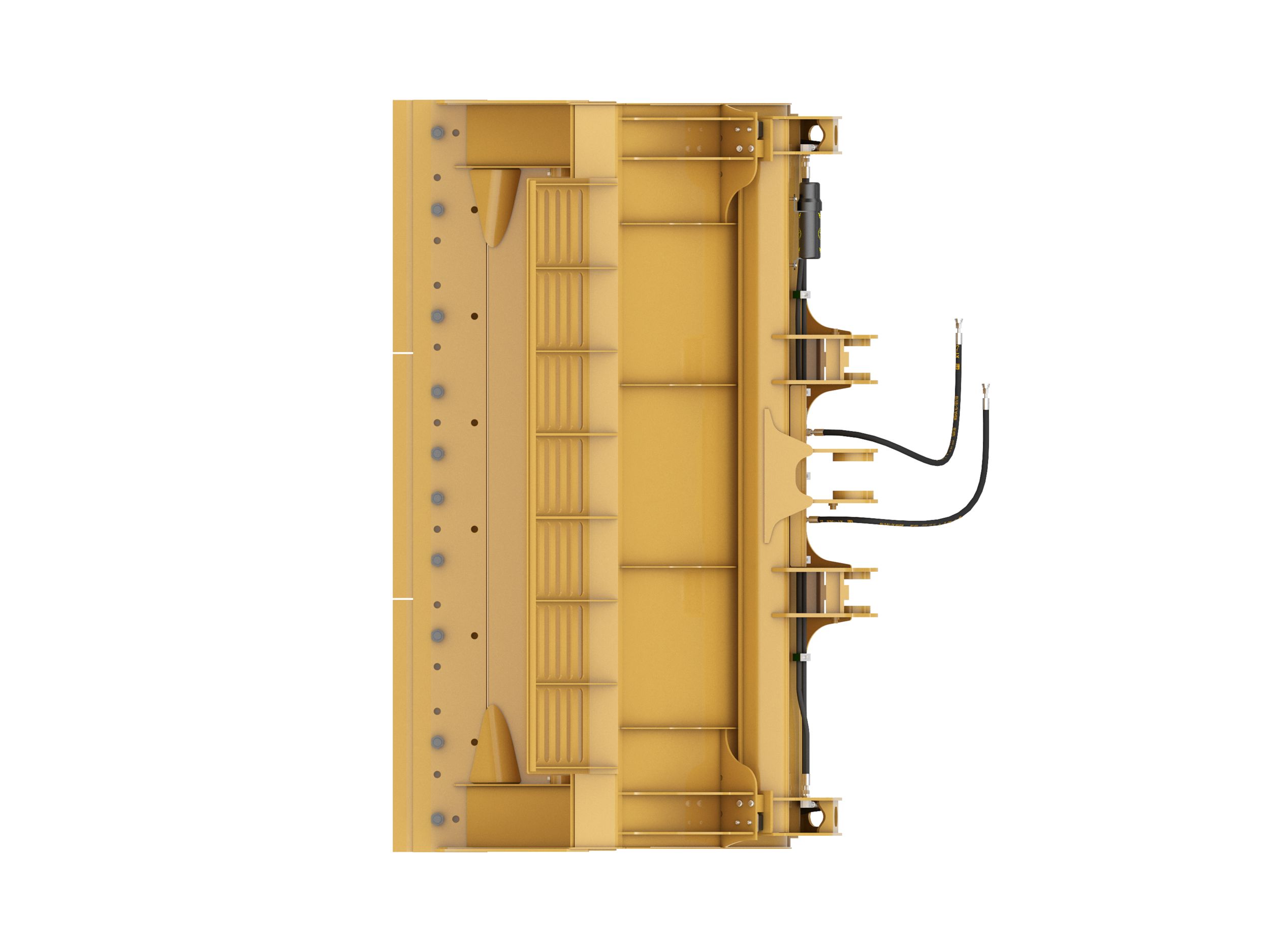 Ковш 5,0 м3 (6,5 ярда3), крепление на пальцах, режущая кромка с болтовым креплением