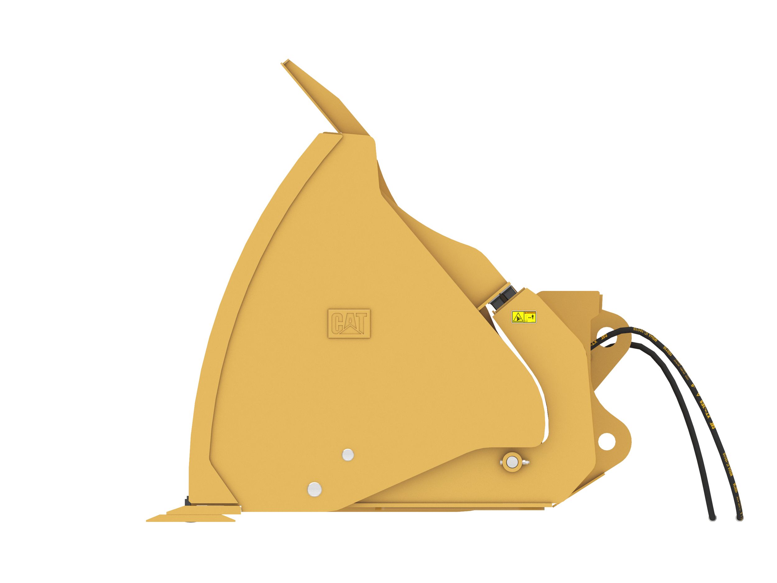 Ковш 5,0 м3 (6,5 ярда3), крепление на пальцах, режущая кромка с болтовым креплением