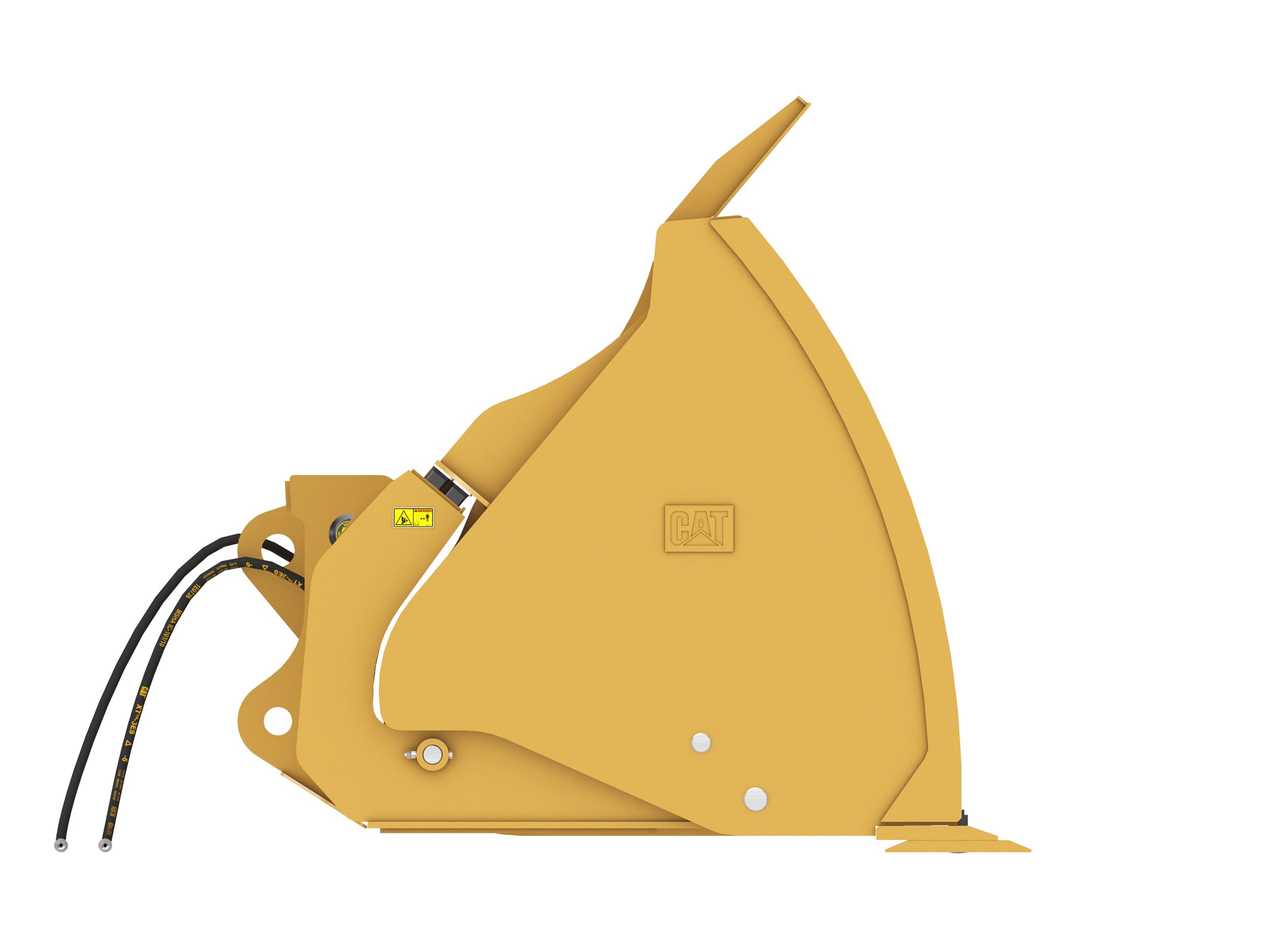 Ковш 5,0 м3 (6,5 ярда3), крепление на пальцах, режущая кромка с болтовым креплением