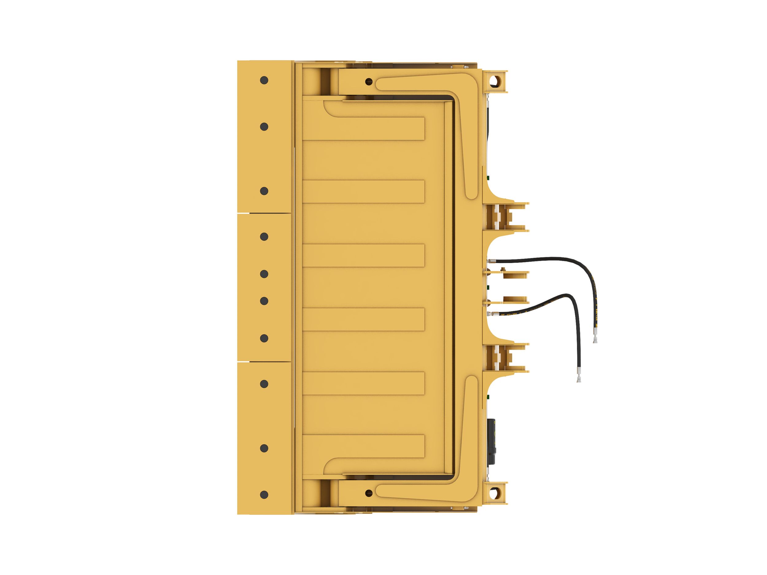Ковш 5,0 м3 (6,5 ярда3), крепление на пальцах, режущая кромка с болтовым креплением