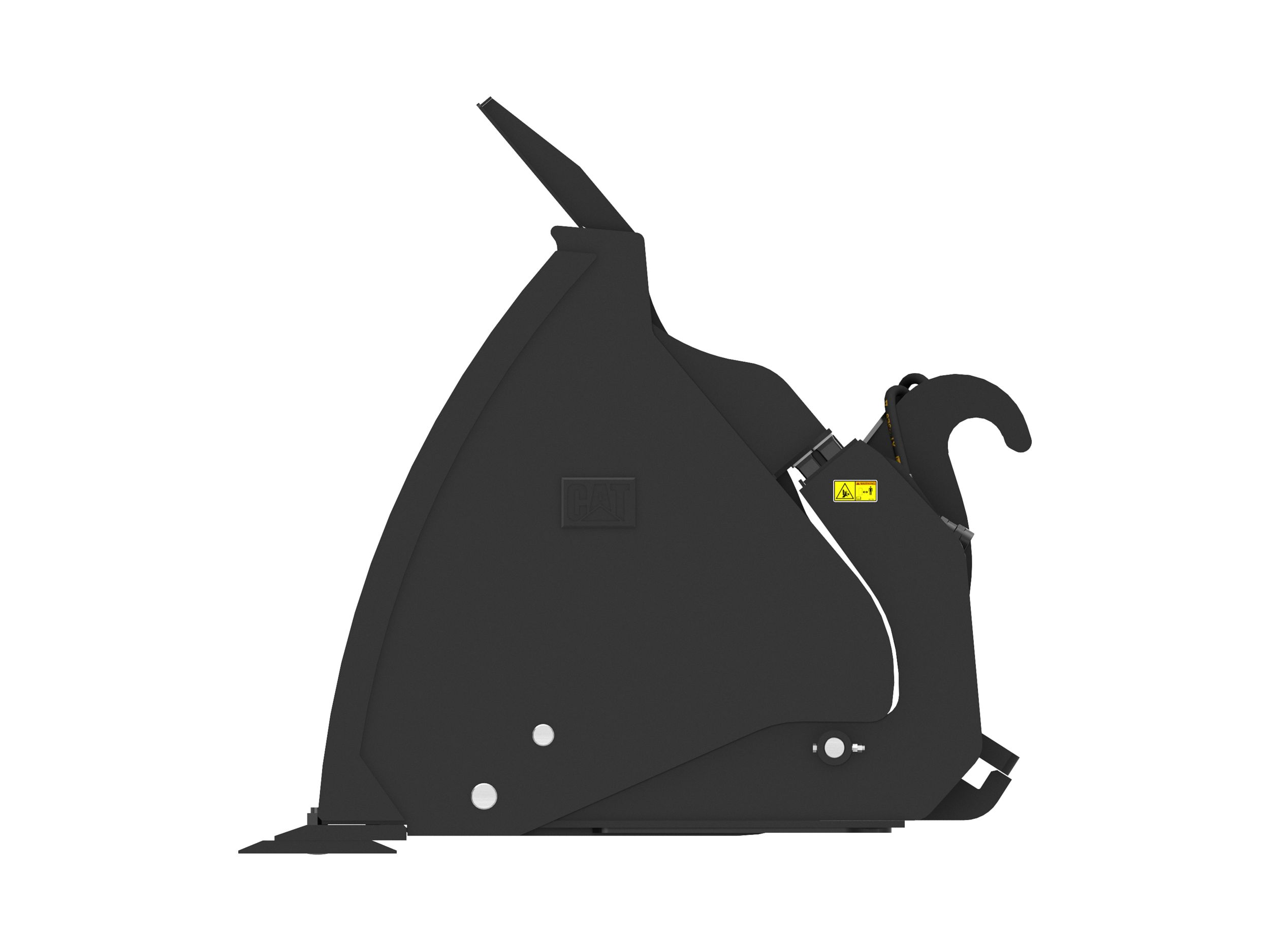 Ковш 4,1 м3 (5,4 ярда3), устройство смены навесного оборудования Fusion™, режущая кромка с болтовым креплением (BOCE)