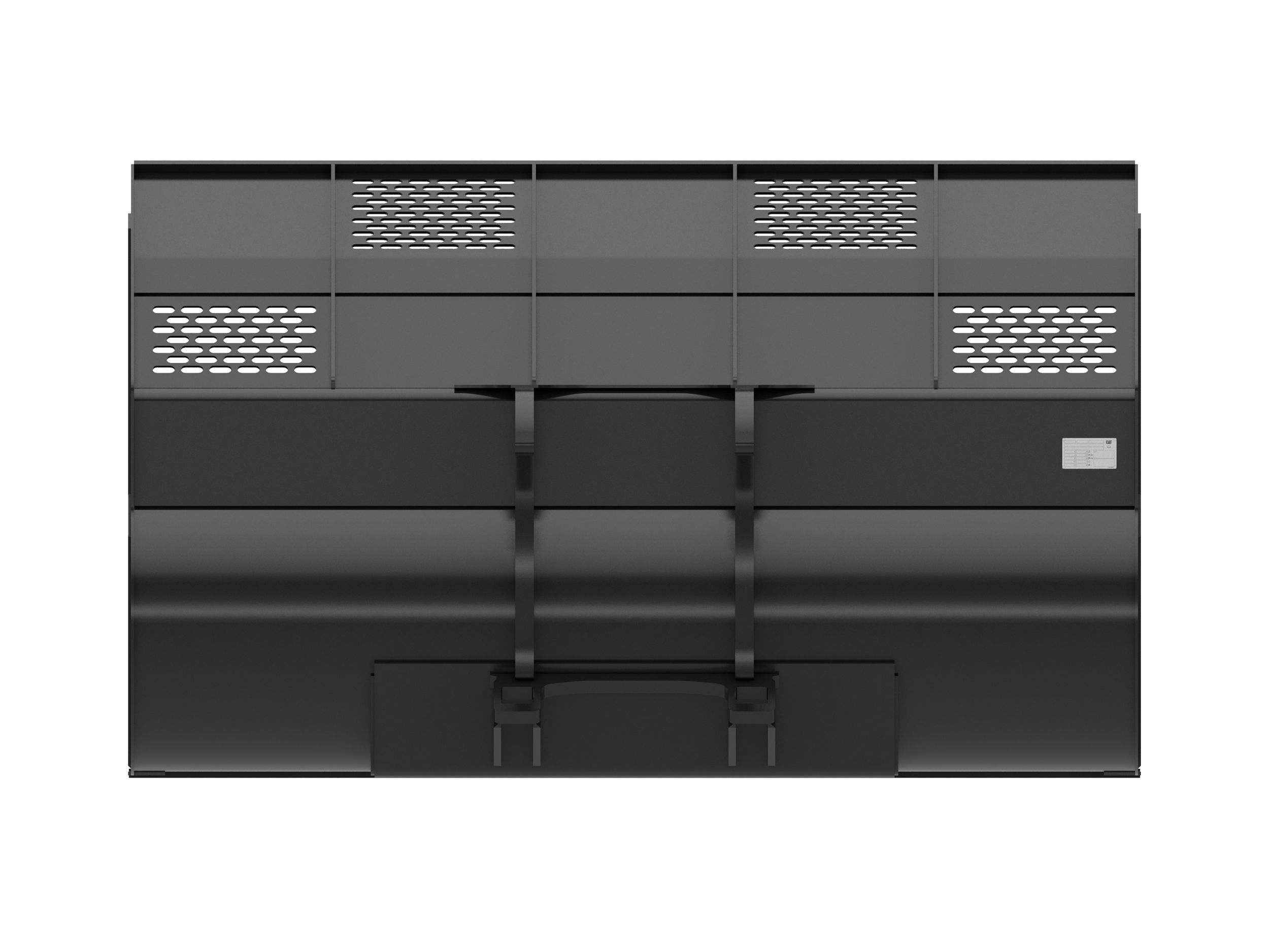 5.0 m3 (6.5 yd3), Fusion™ Coupler, Base Edge 