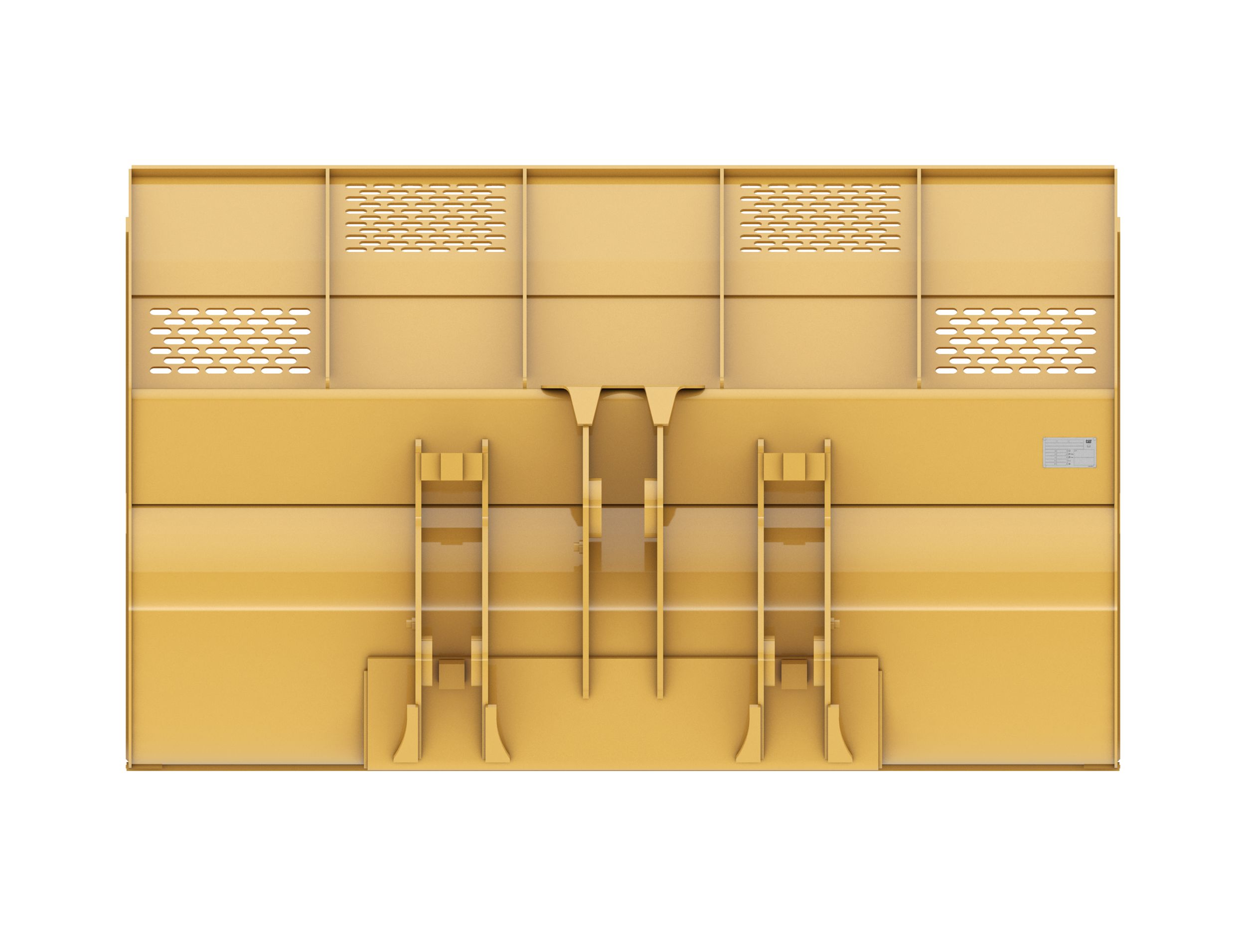 5.0 m3 (6.5 yd3), Pin On, Base Edge 