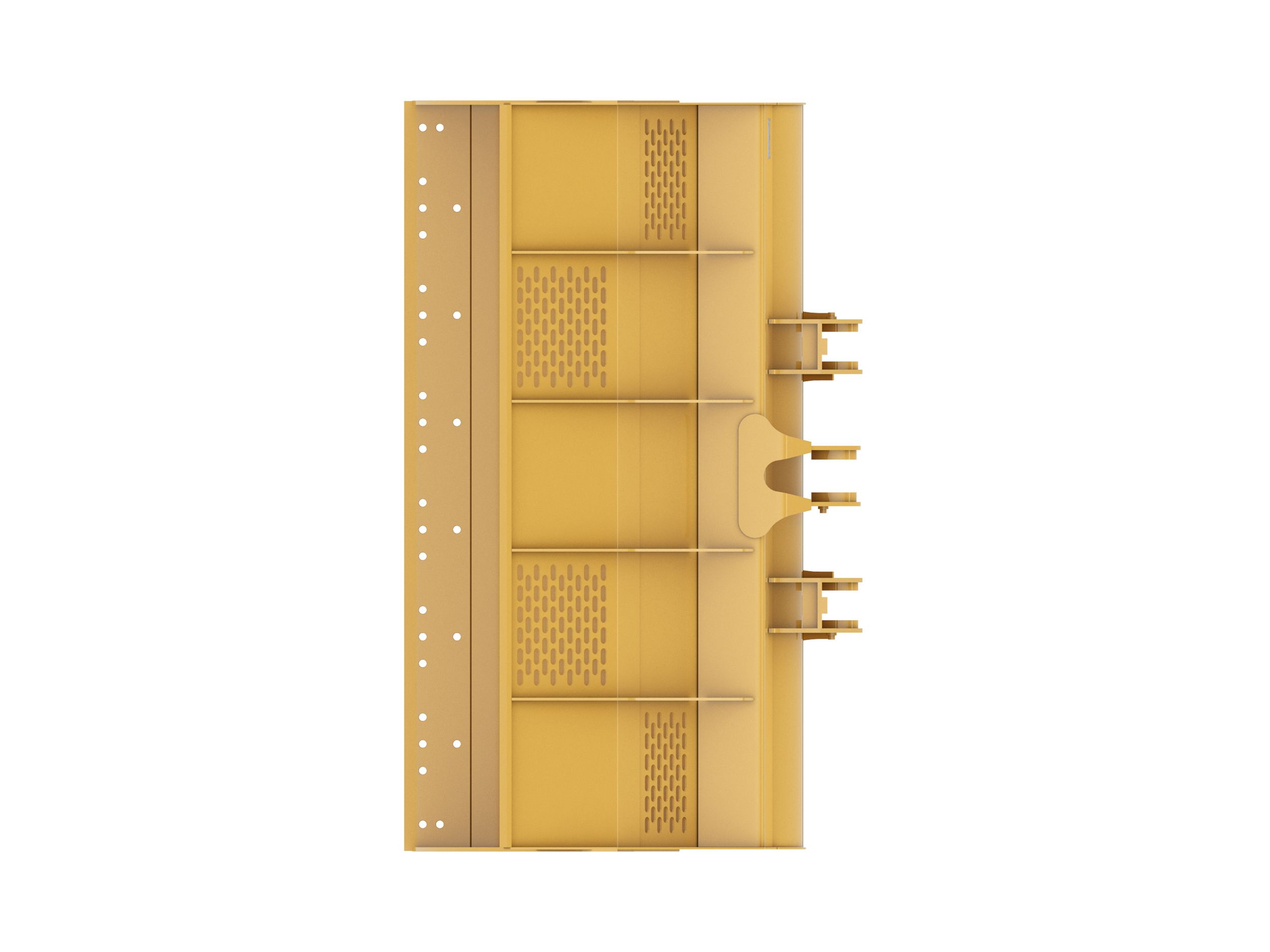 5.0 m3 (6.5 yd3), Pin On, Base Edge 