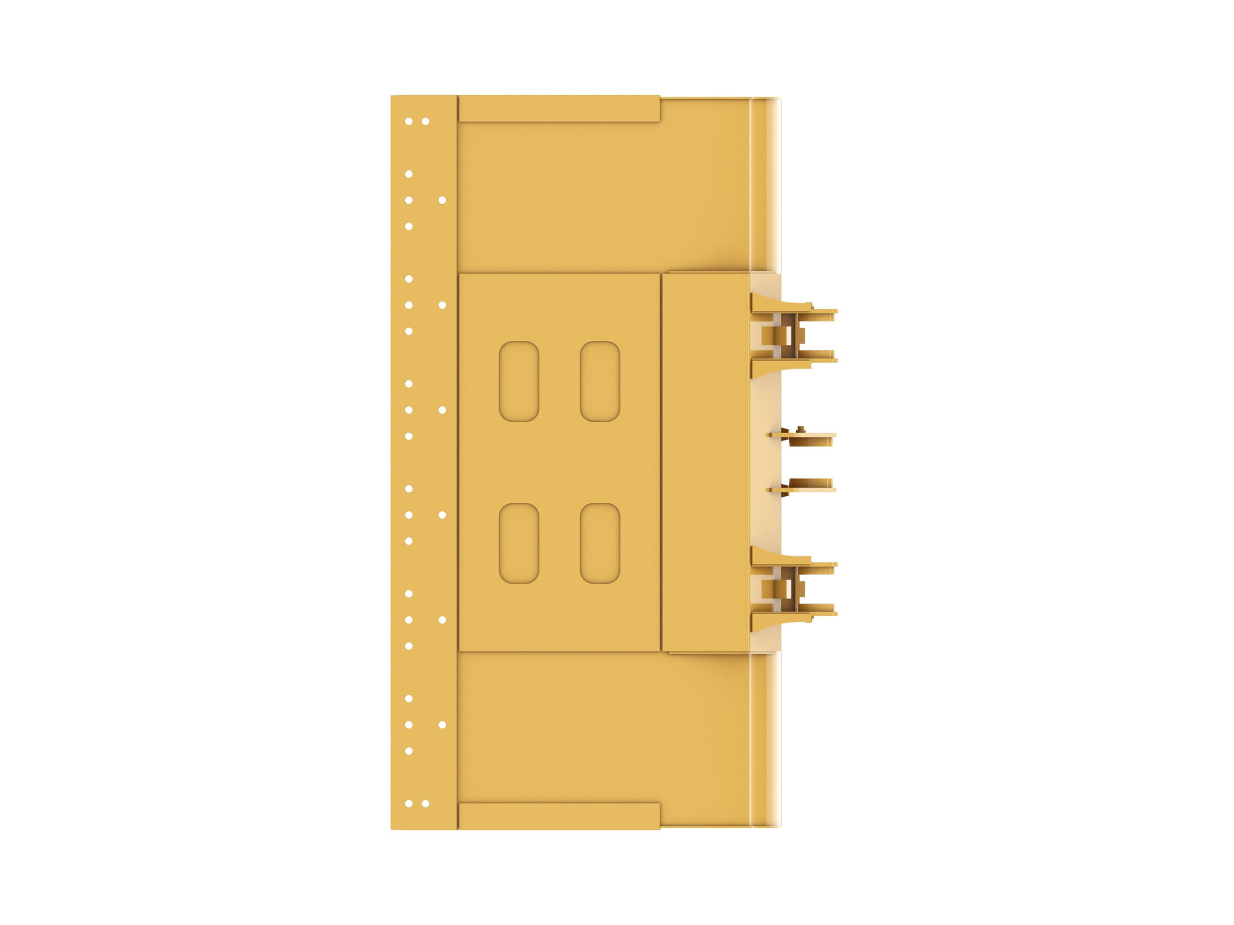 4.2 m3 (5.5 yd3), Pin On, Base Edge 