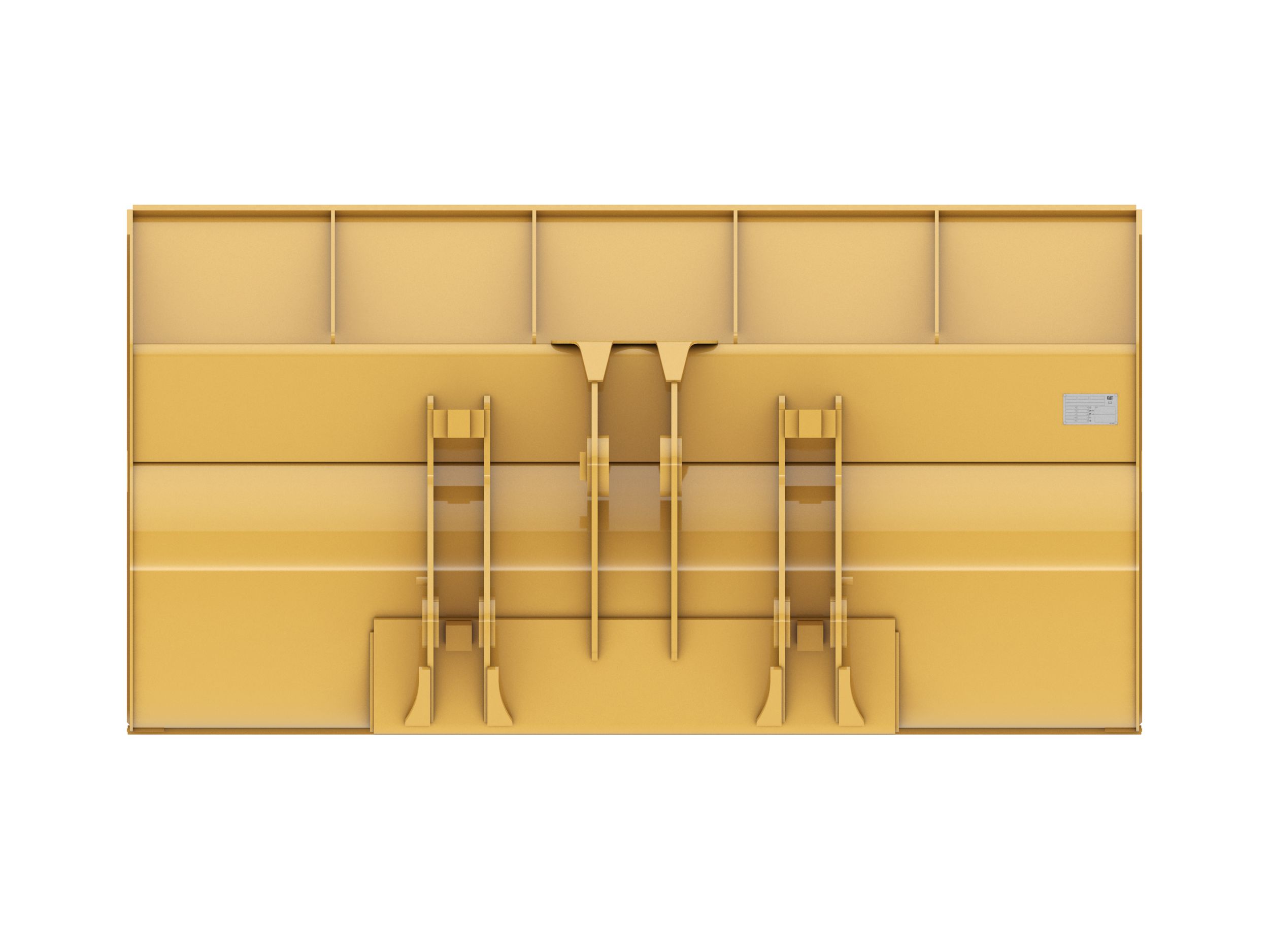 3.5 m3 (4.5 yd3), Pin On, Base Edge 