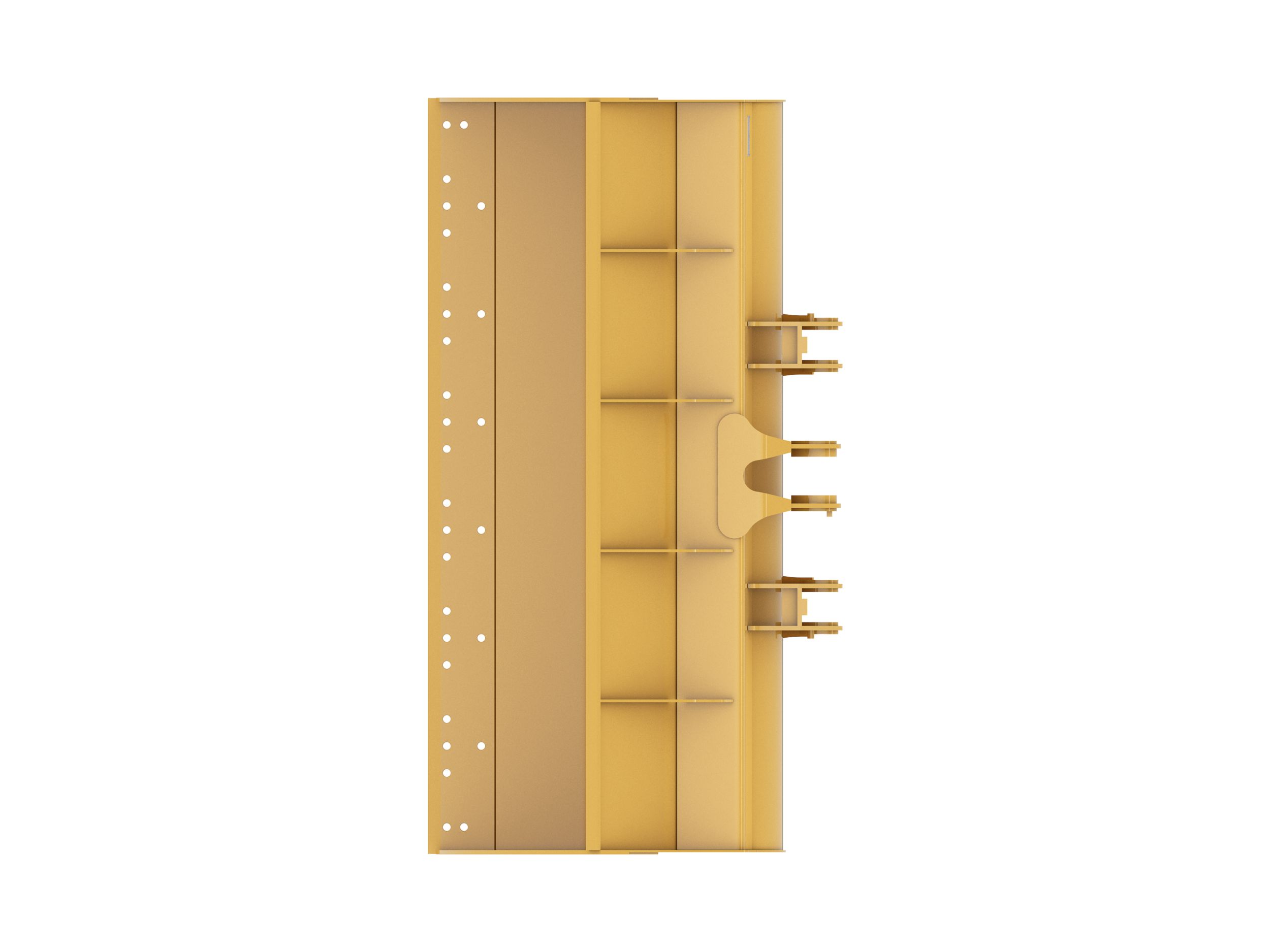 3.5 m3 (4.5 yd3), Pin On, Base Edge 