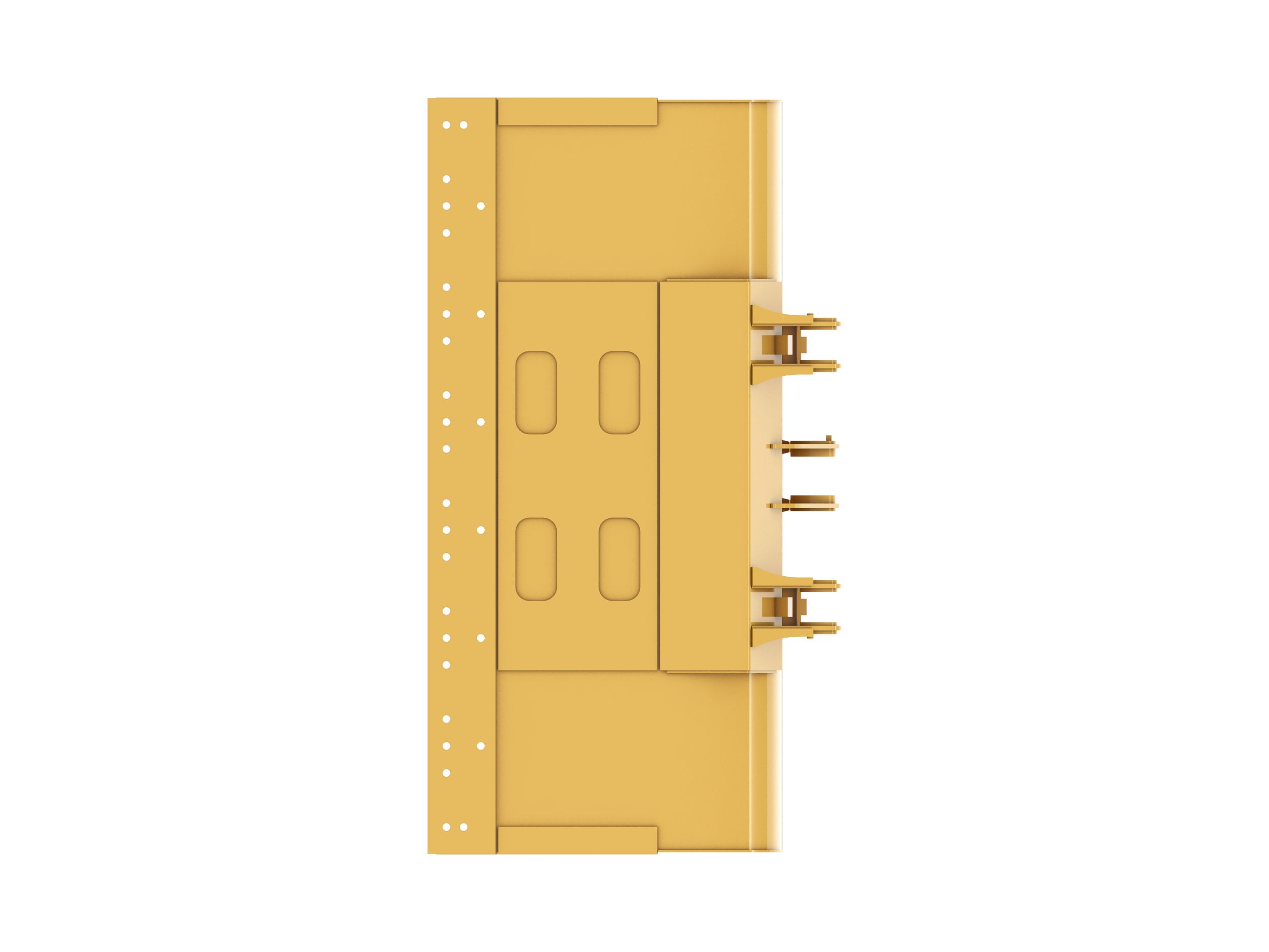 3.5 m3 (4.5 yd3), Pin On, Base Edge 
