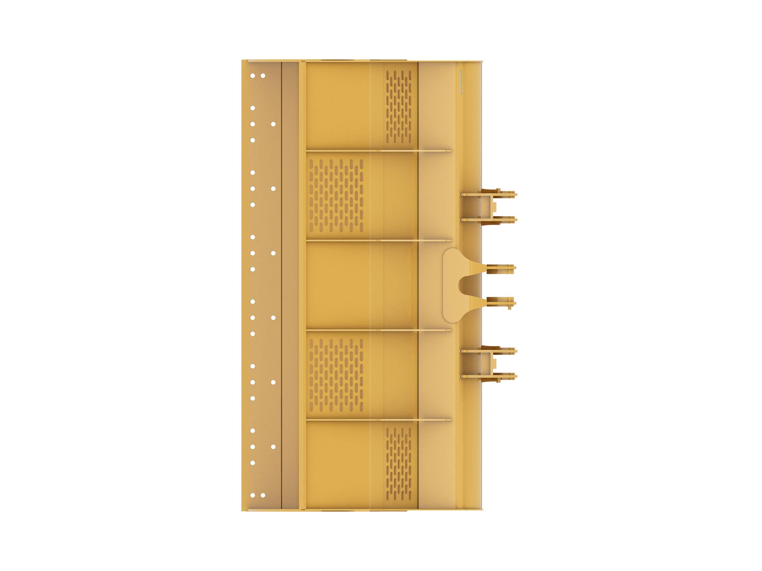 5.0 m3 (6.5 yd3), Pin On, Base Edge 