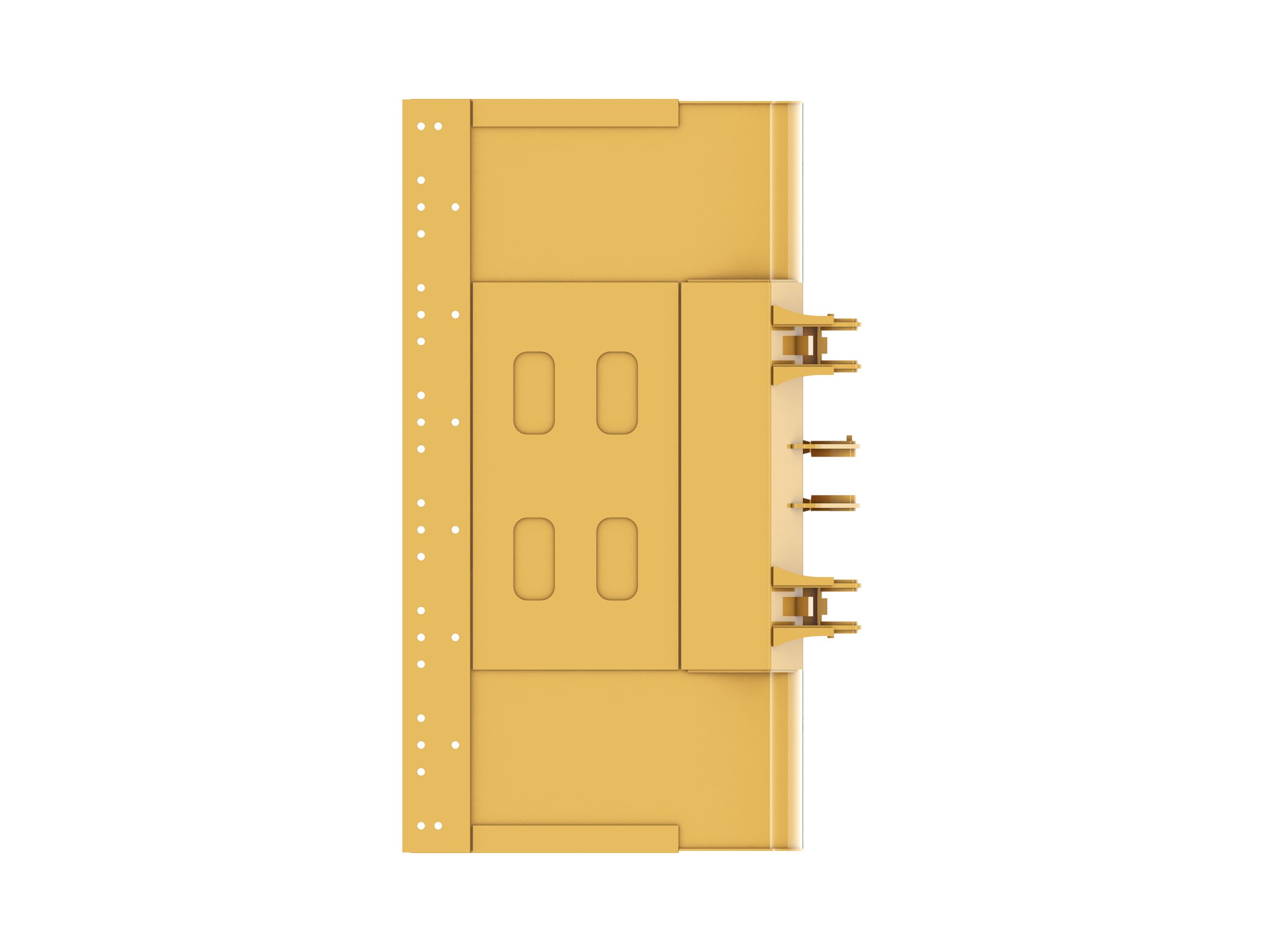 5.0 m3 (6.5 yd3), Pin On, Base Edge 
