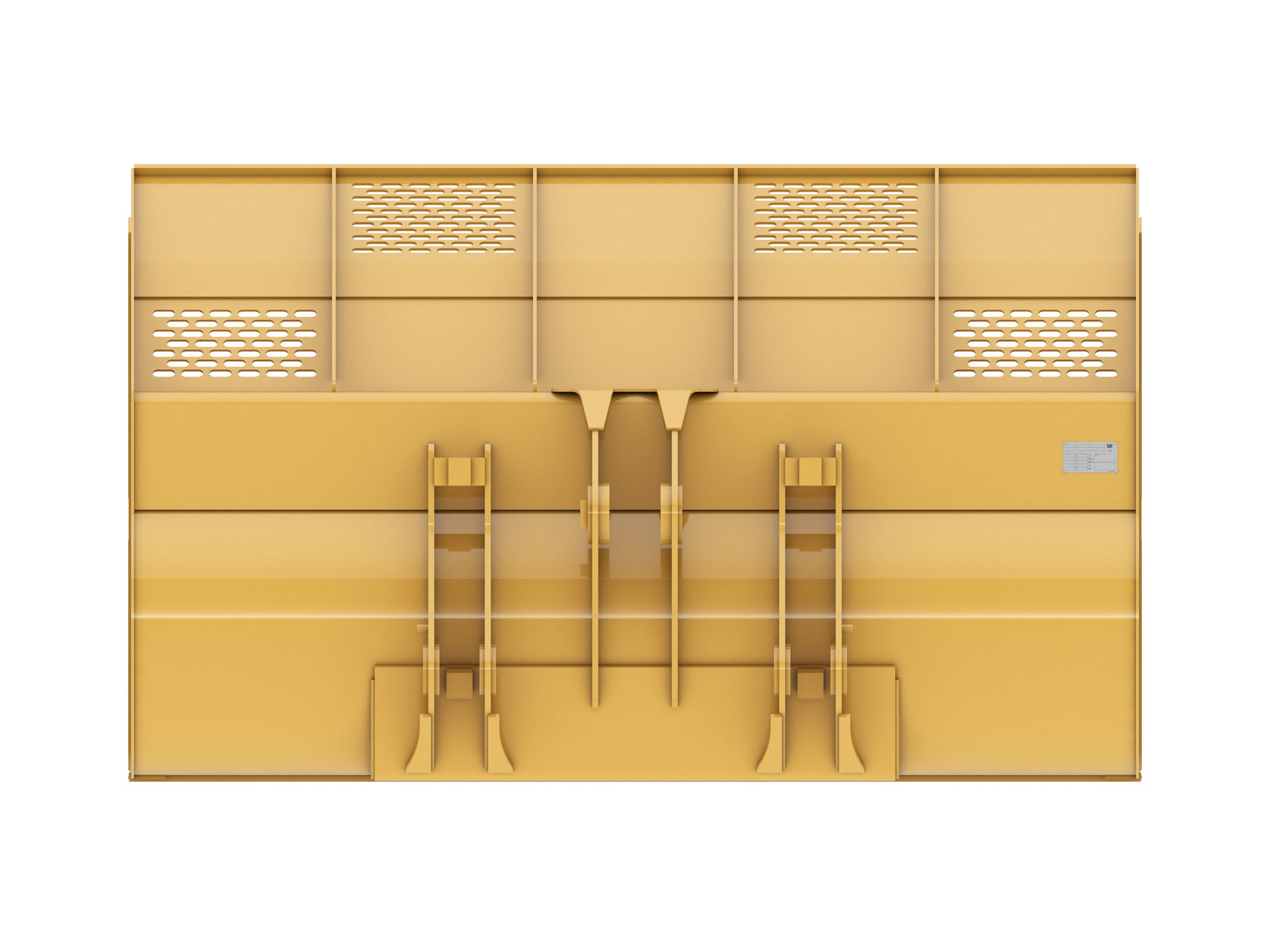 5.0 m3 (6.5 yd3), Pin On, Base Edge 