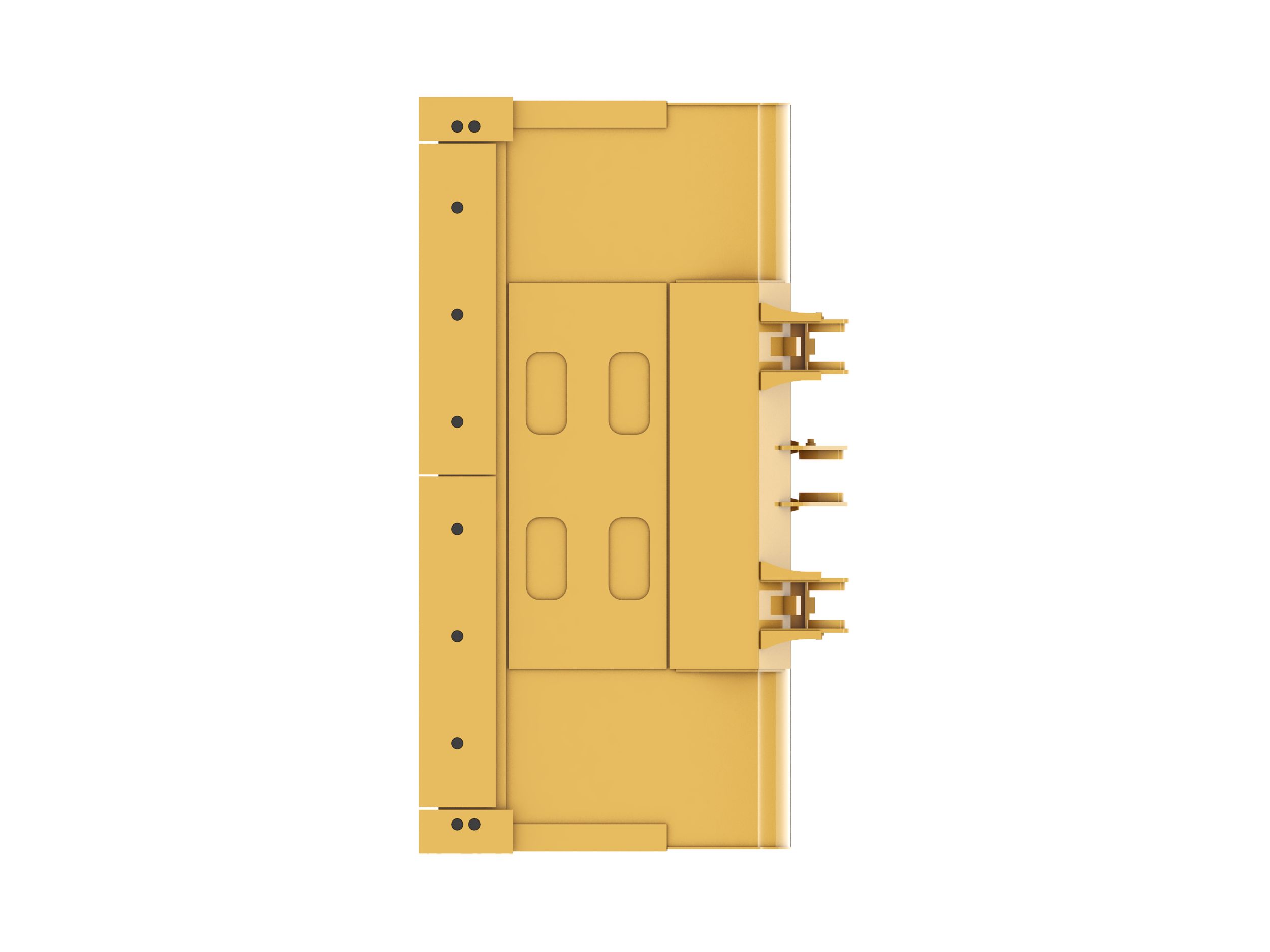 Ковш 3,5 м3 (4,6 ярда3), крепление на пальцах, режущая кромка с болтовым креплением