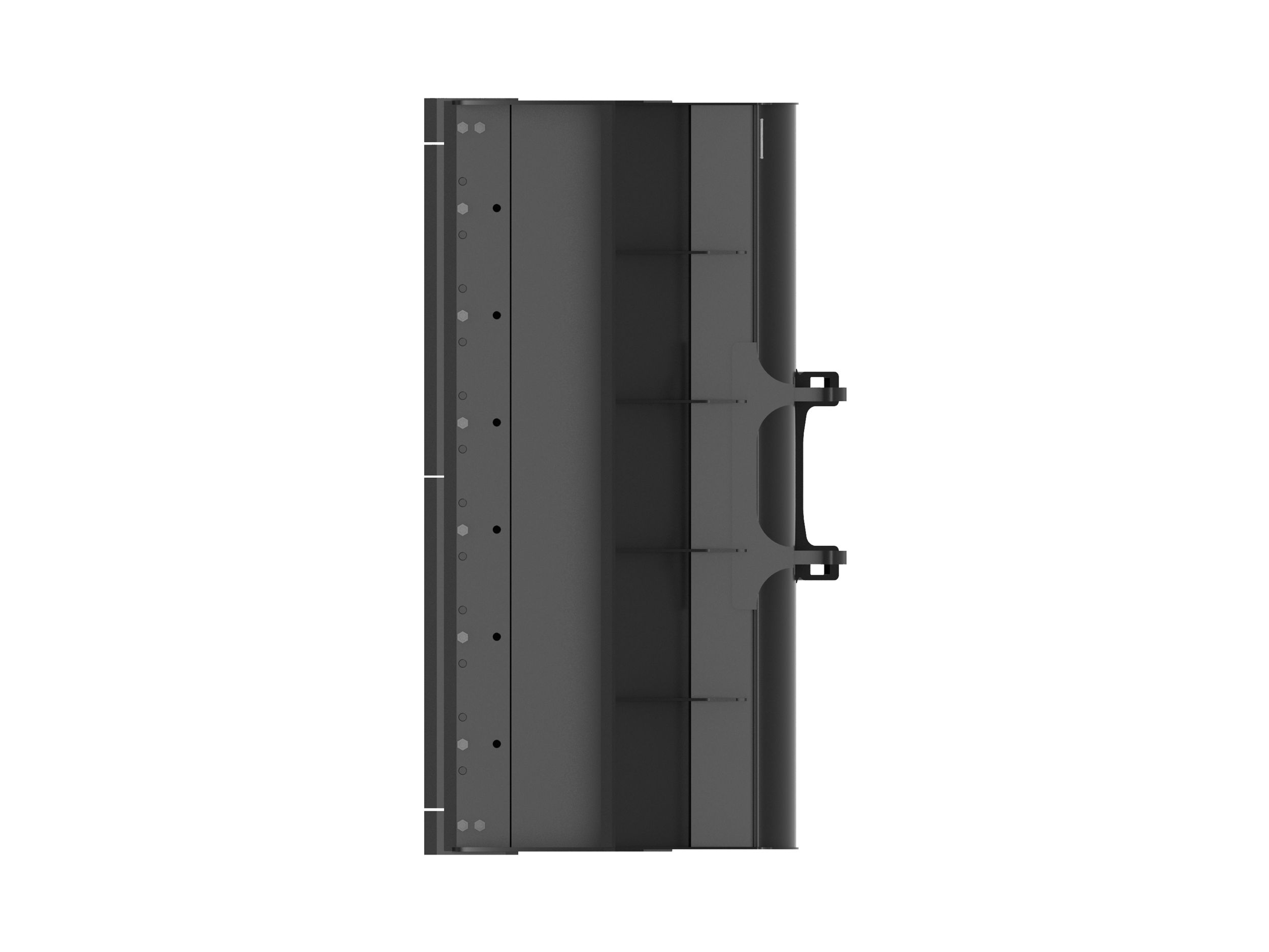 Ковш 3,5 м3 (4,6 ярда3), устройство смены навесного оборудования Fusion™, режущая кромка с болтовым креплением (BOCE)