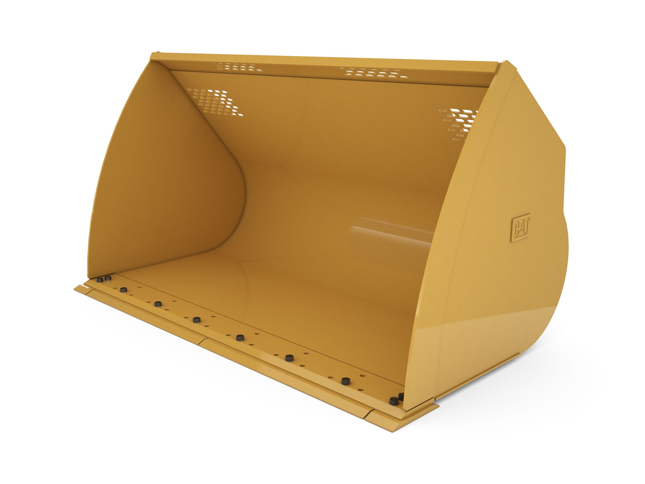 Ковш 4,2 м3 (5,5 ярда3), крепление на пальцах, режущая кромка с болтовым креплением