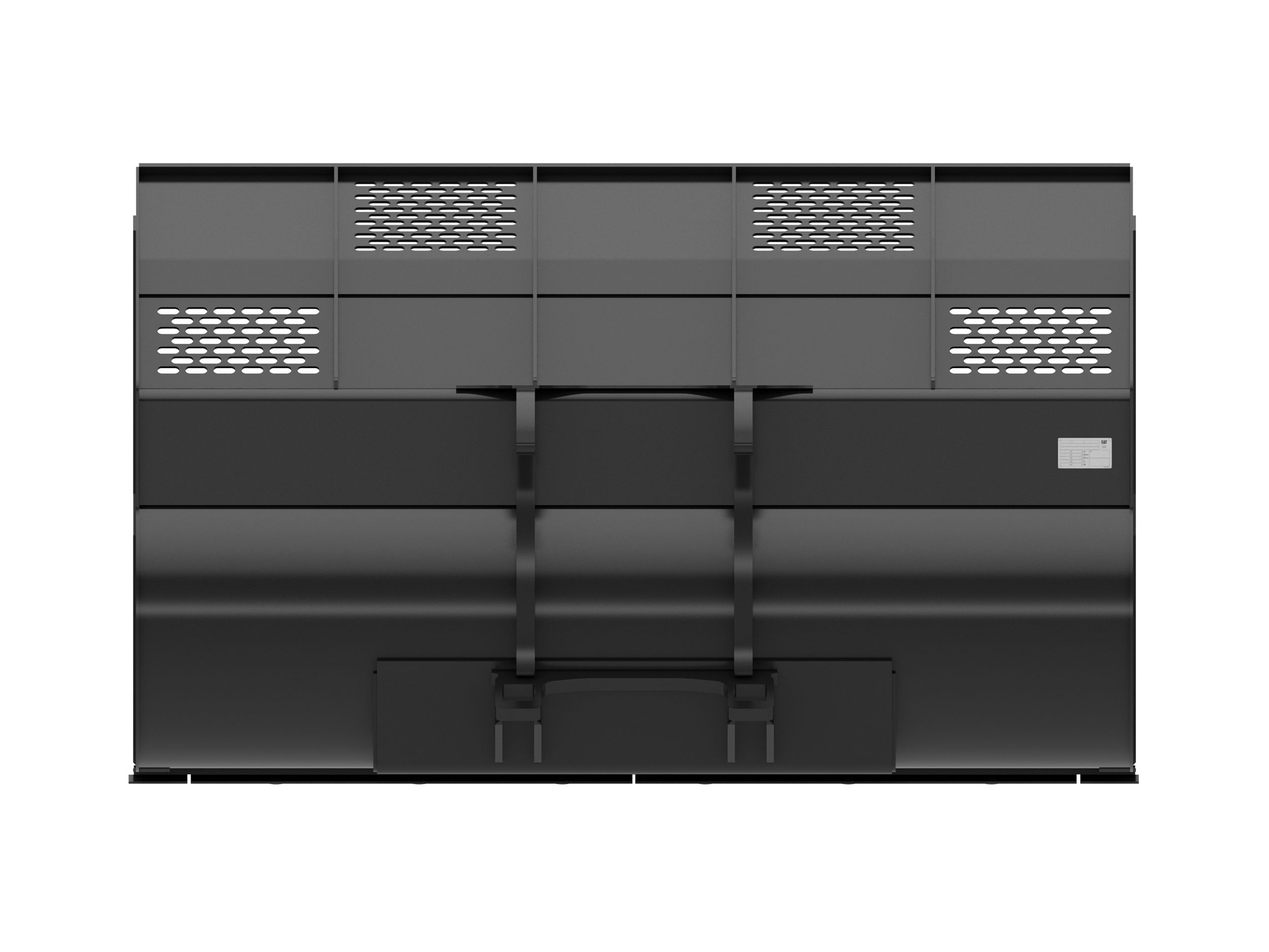 Ковш 5,0 м3 (6,5 ярда3), устройство смены навесного оборудования Fusion™, режущая кромка с болтовым креплением (BOCE)