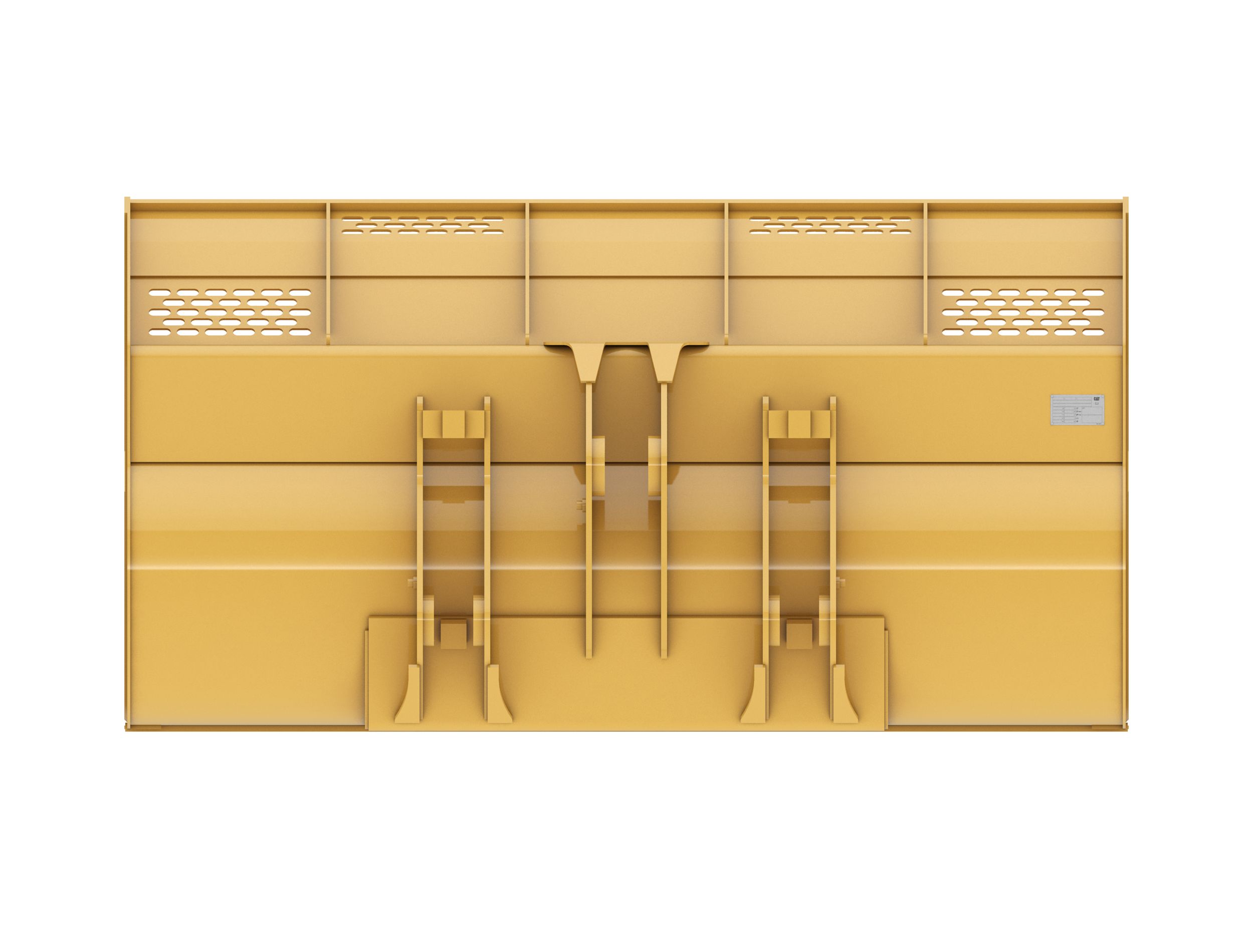 3.8 m3 (5.0 yd3), Pin On, Base Edge 