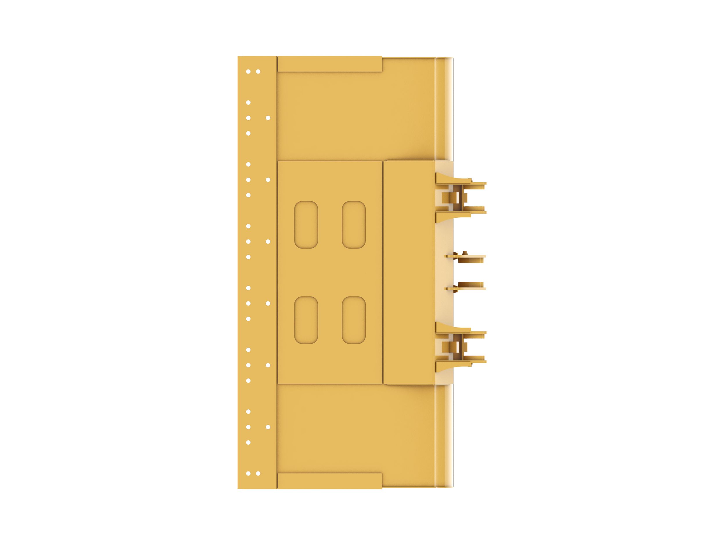 3.8 m3 (5.0 yd3), Pin On, Base Edge 