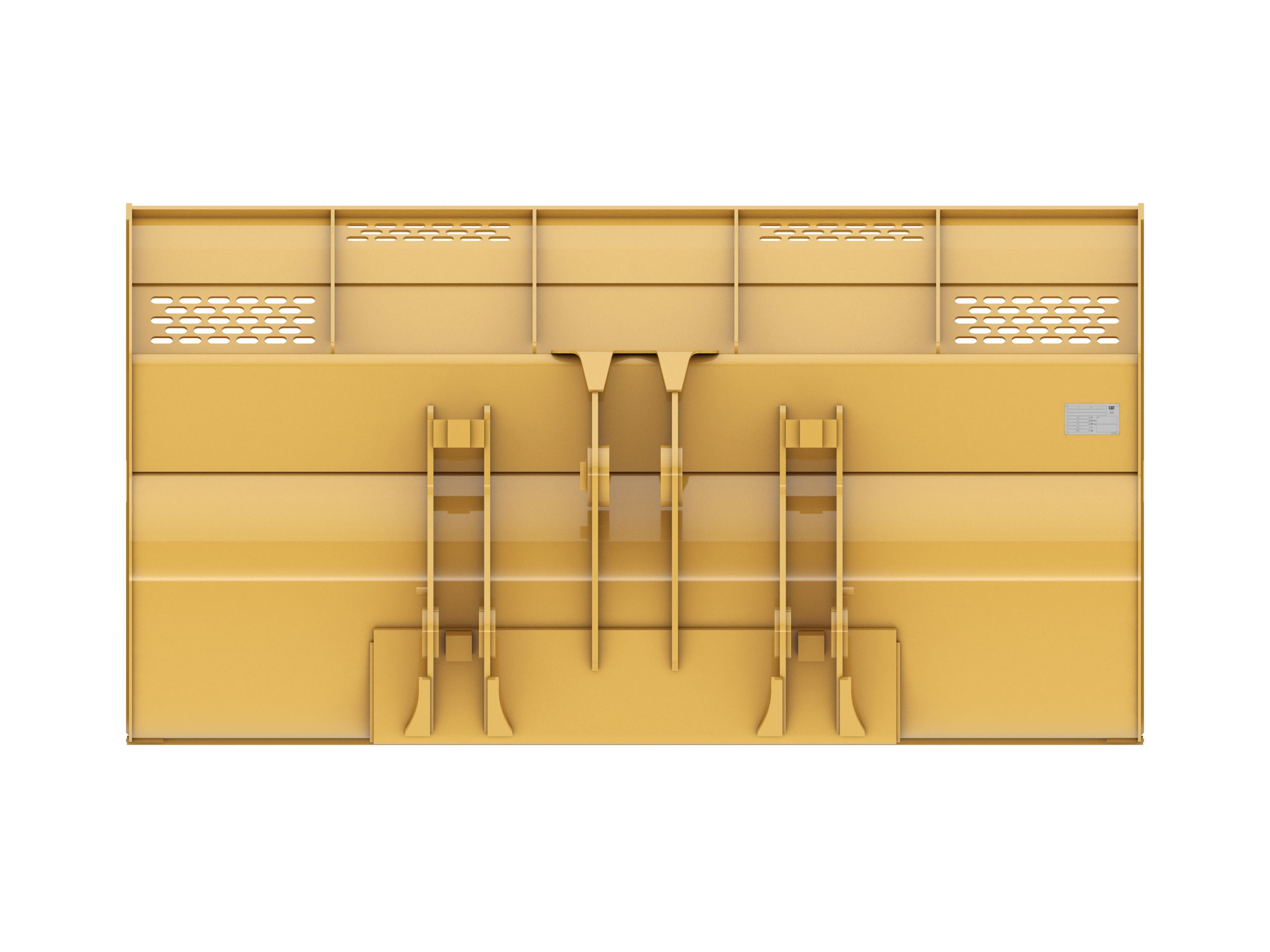 3.8 m3 (5.0 yd3), Pin On, Base Edge 
