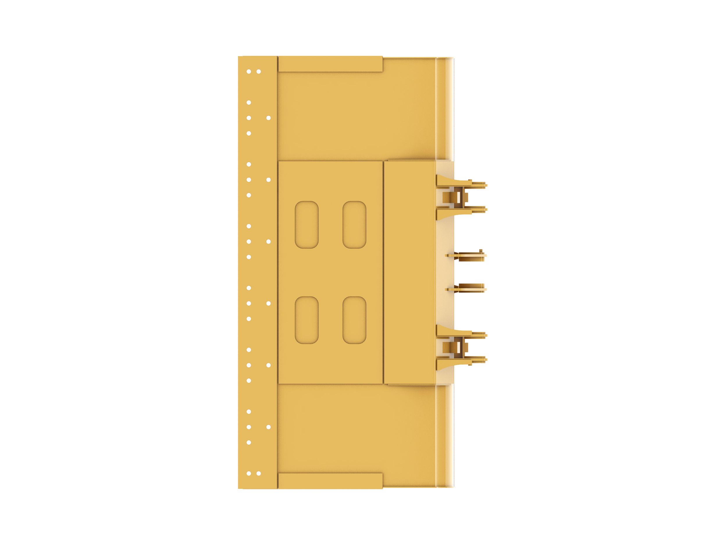3.8 m3 (5.0 yd3), Pin On, Base Edge 