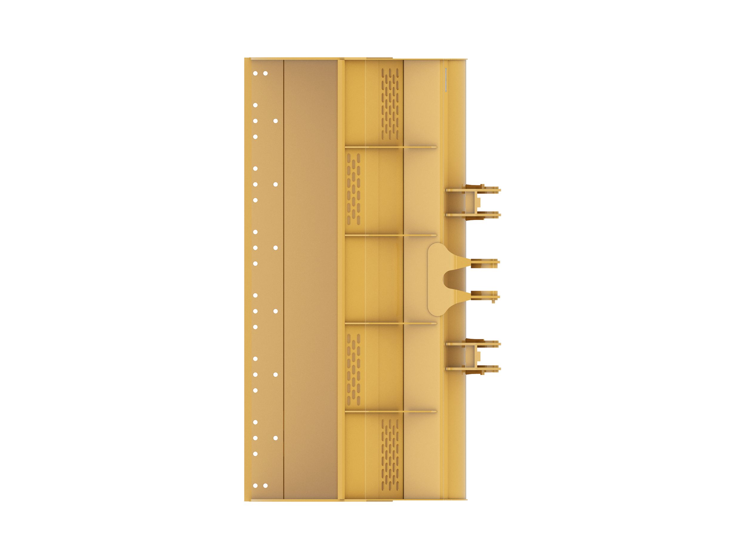 3.8 m3 (5.0 yd3), Pin On, Base Edge 